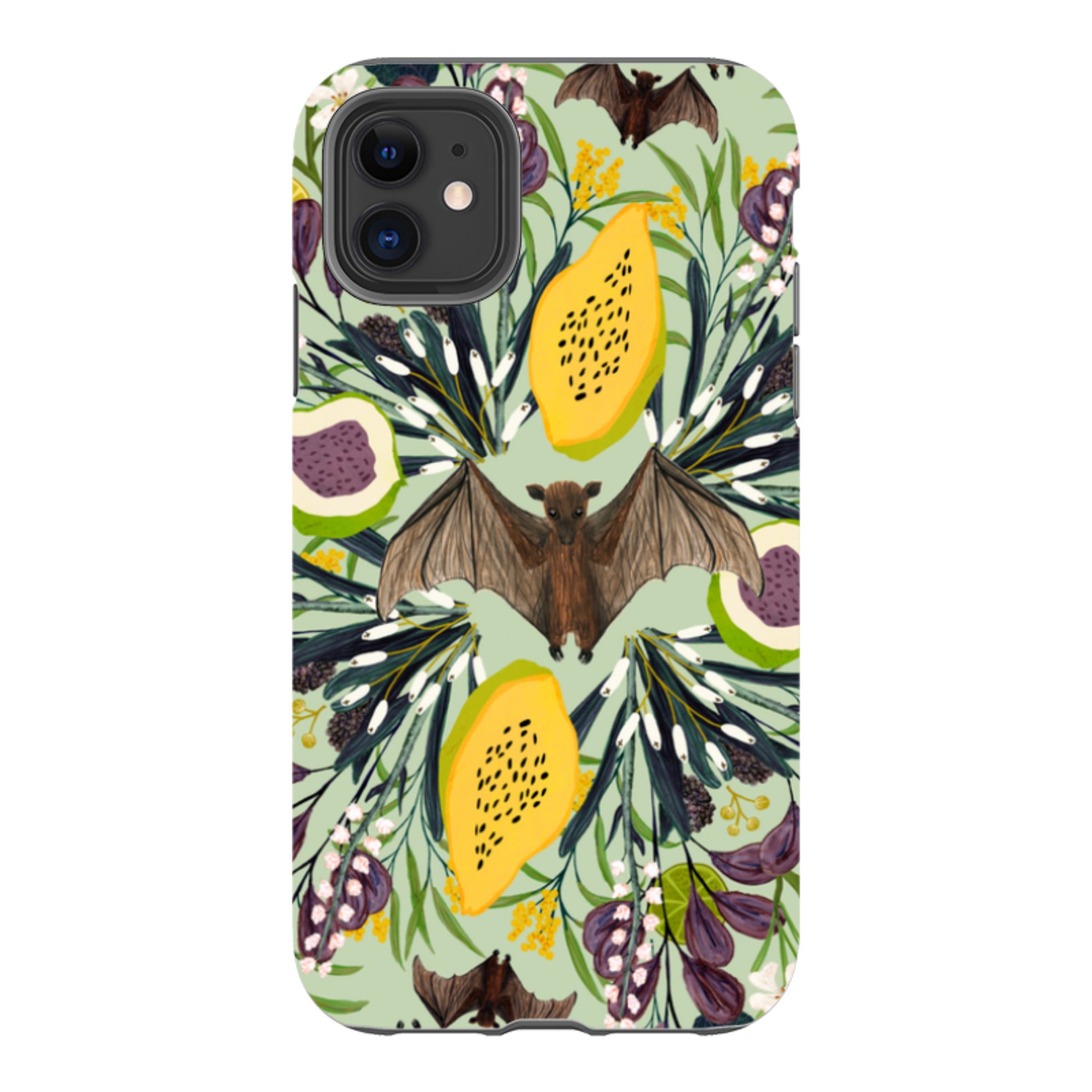 iPhone Tough Case - Bats By Katherine Quinn