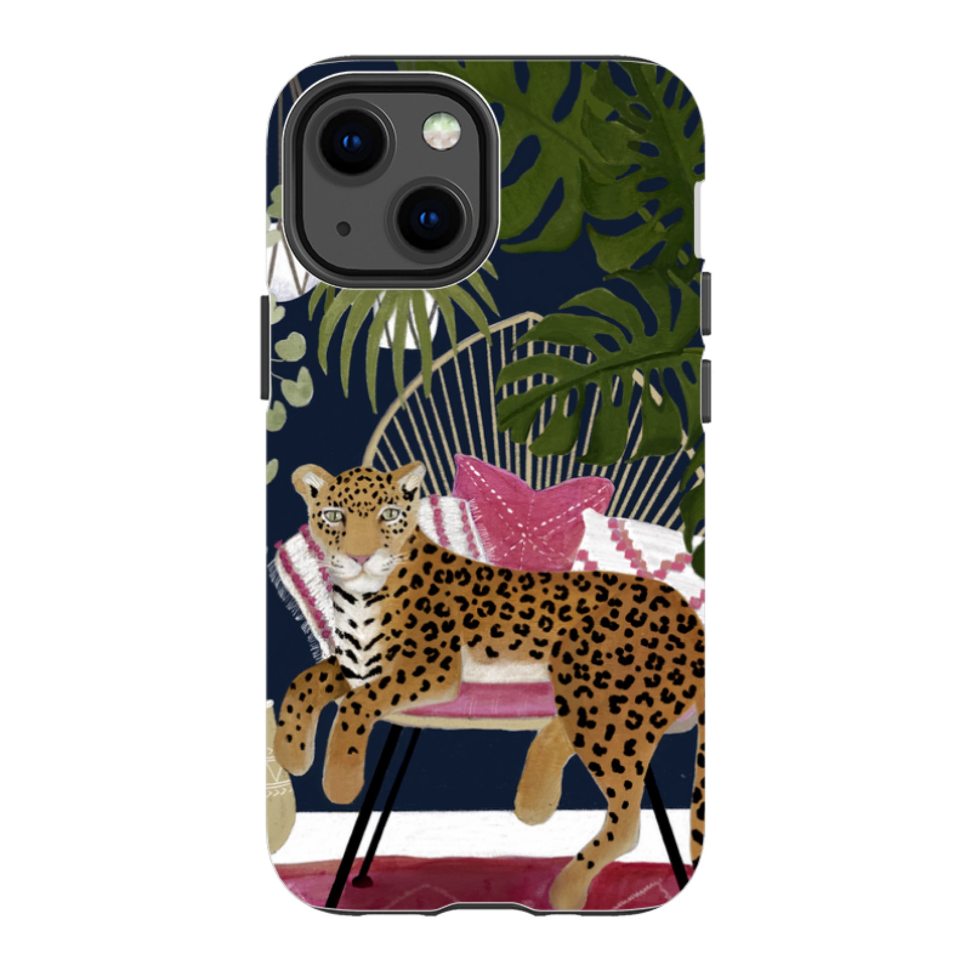 iPhone Tough Case - Boho Leopard By Bex Parkin