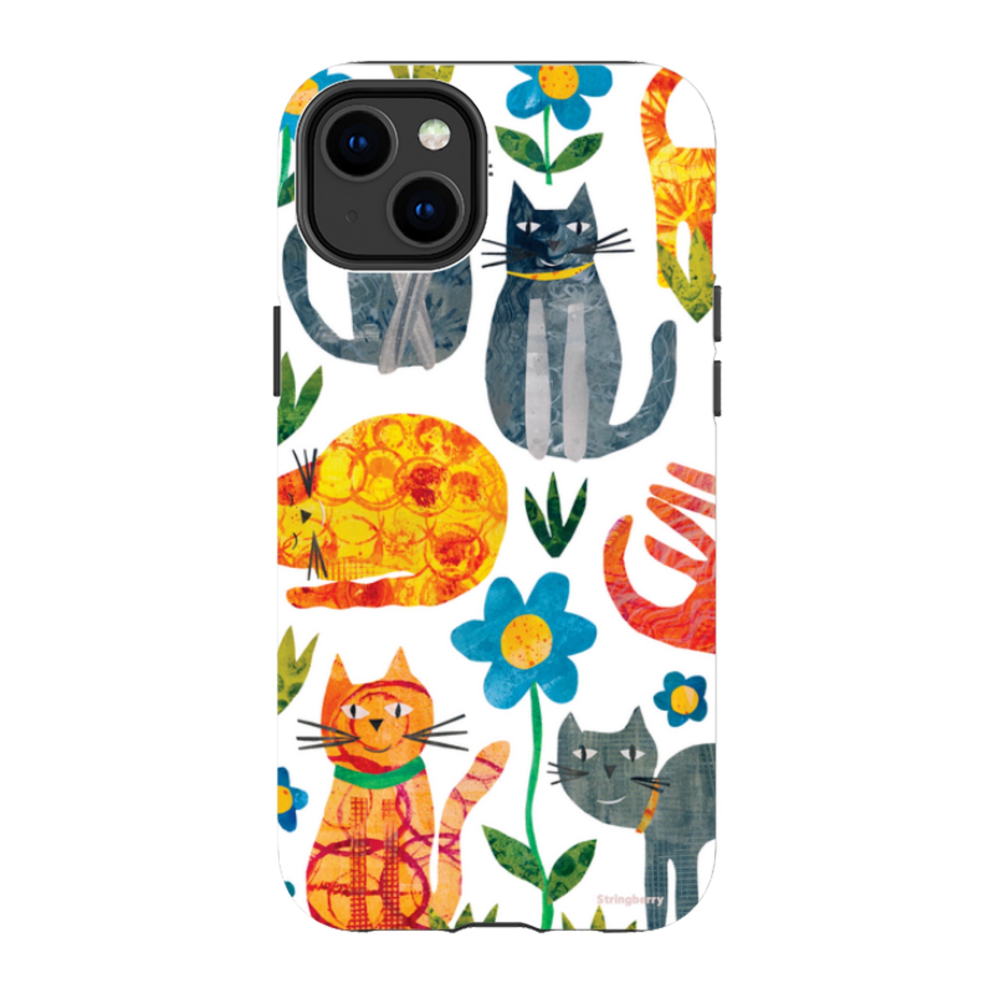 iPhone Tough Case - Cats By Tracey English