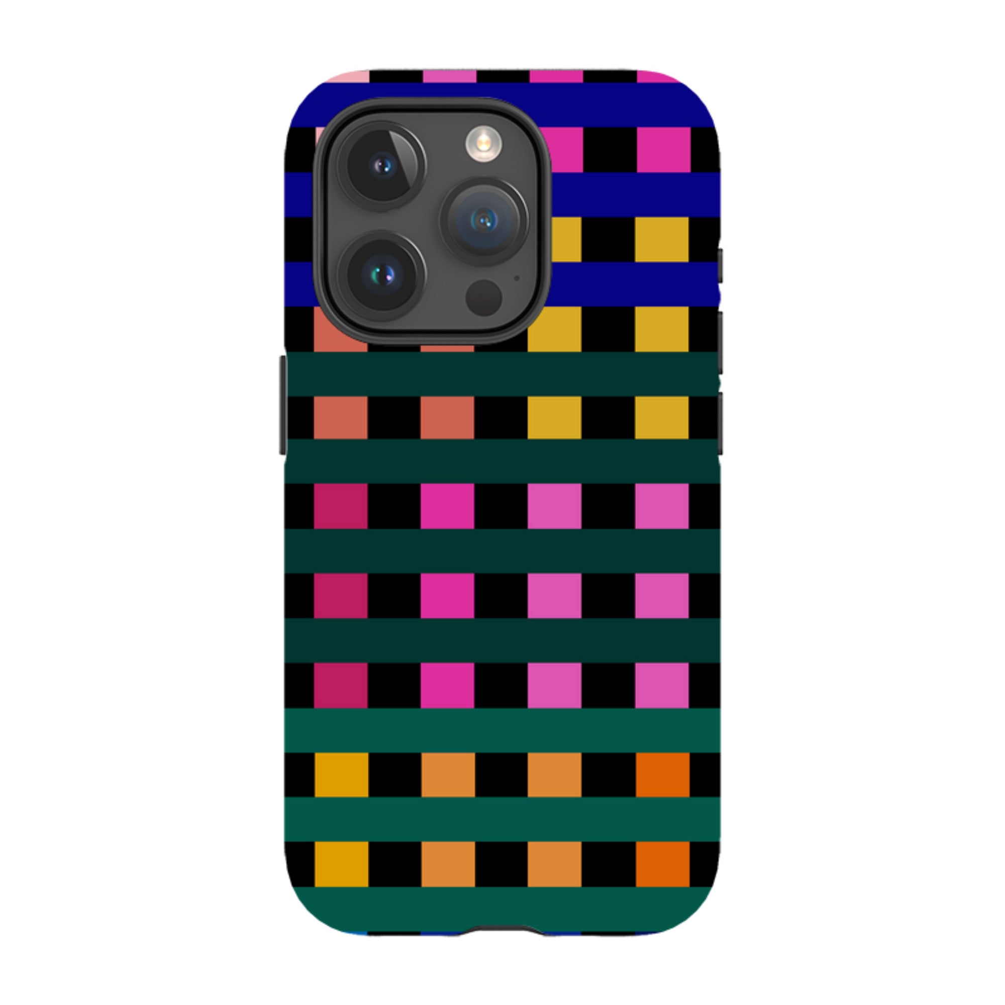 iPhone Tough Case - Newton Check By Kitty Joseph