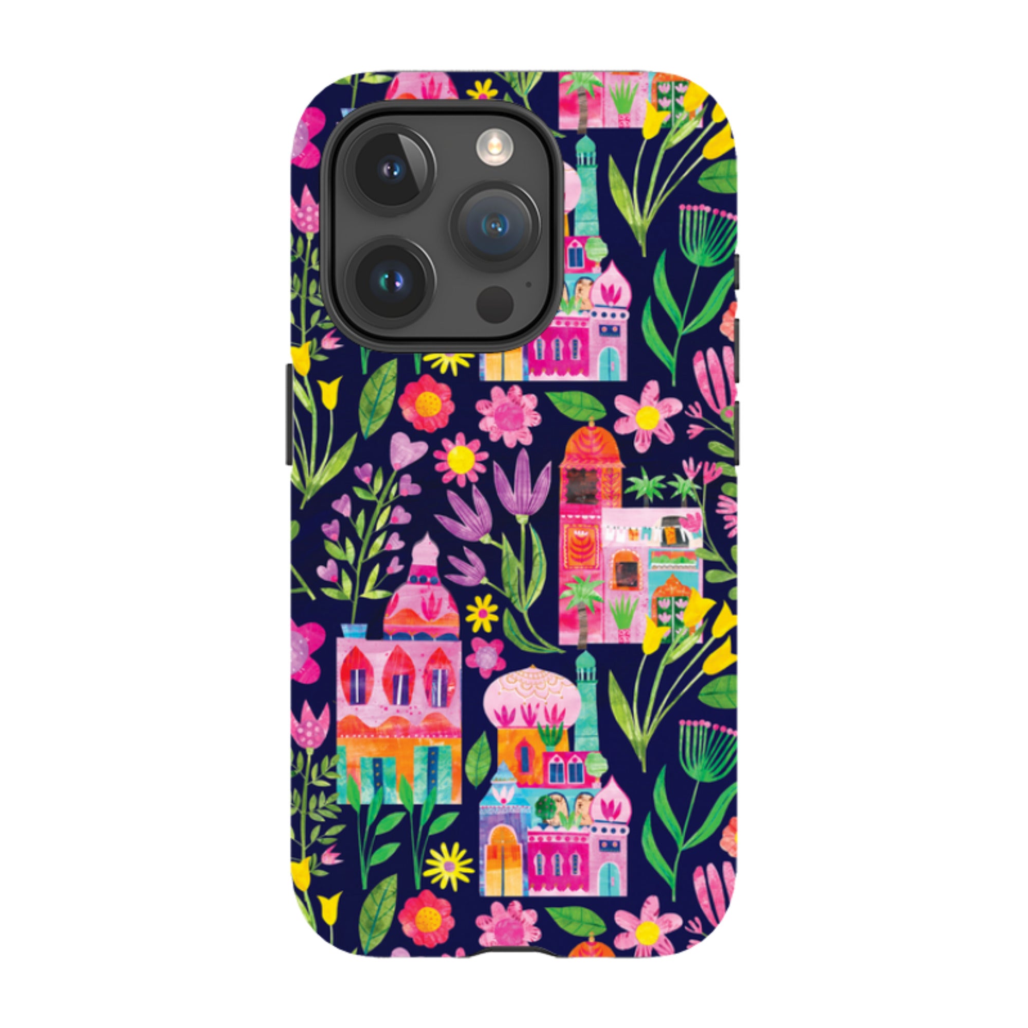 iPhone MagSafe Tough Case - Indian Summer Dark By Tracey English