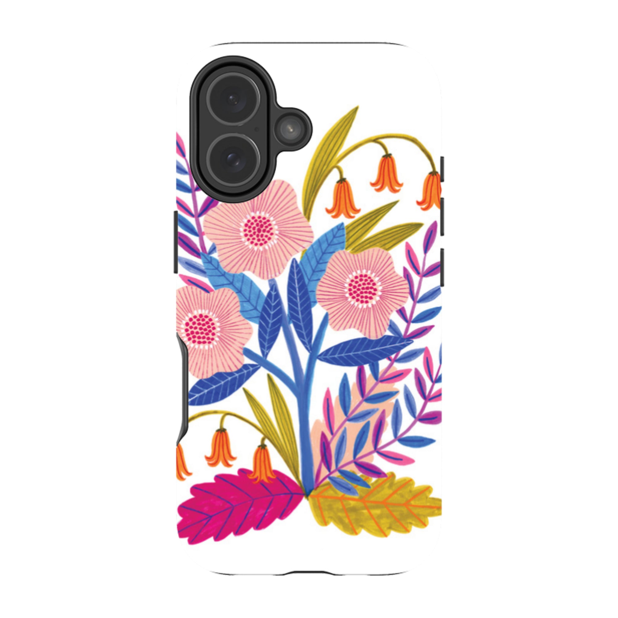 iPhone Tough Case - Leaves Cluster By Lee Foster Wilson