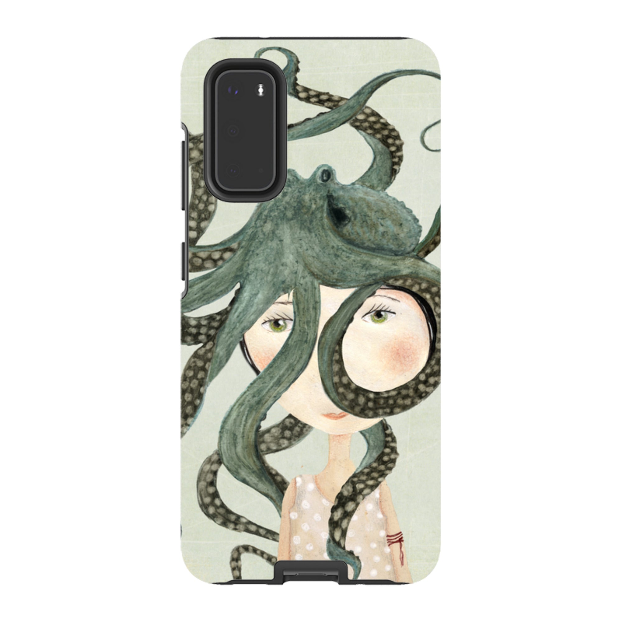 Samsung Tough Case - Octopus Girl By Katherine Quinn