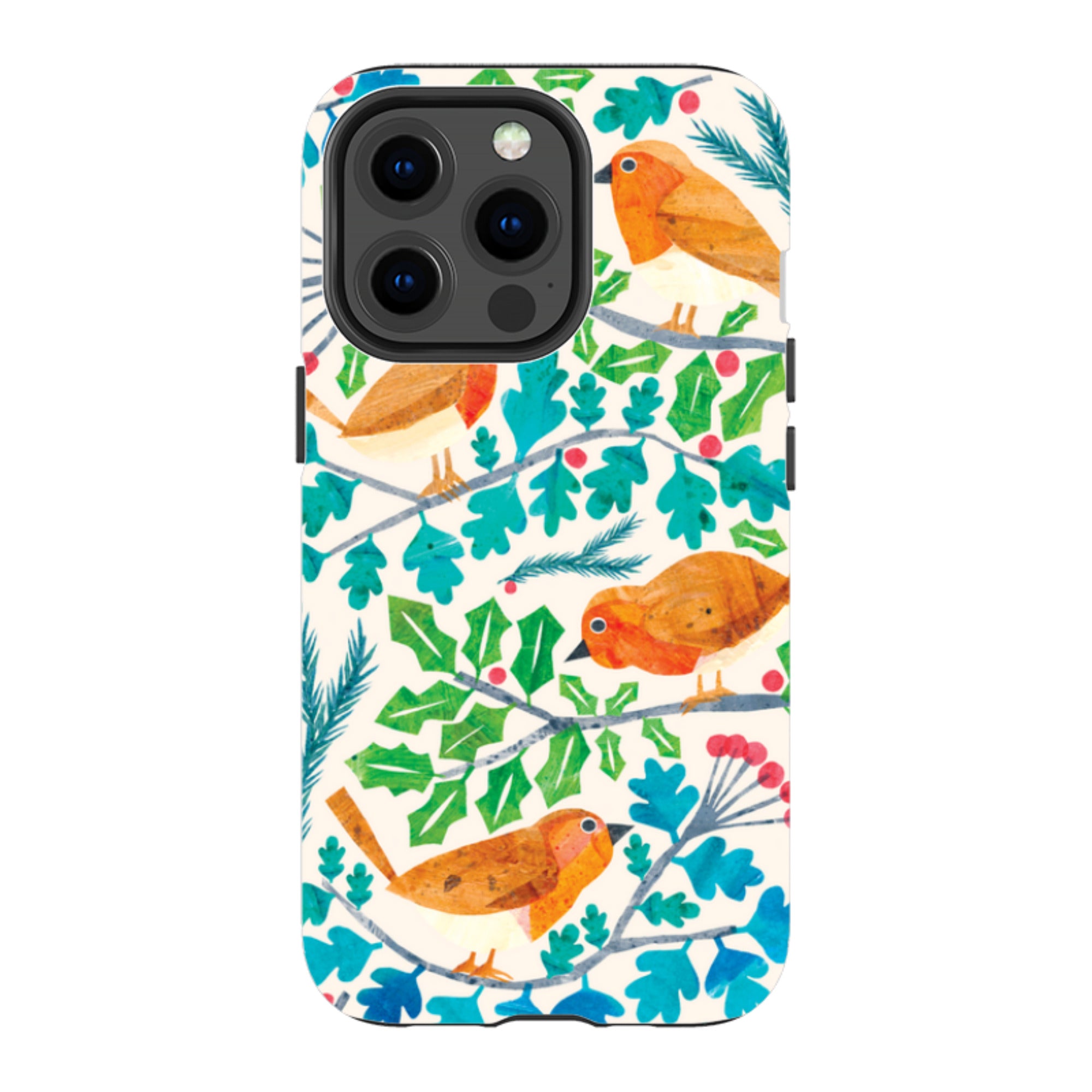 iPhone MagSafe Tough Case - Robins By Tracey English