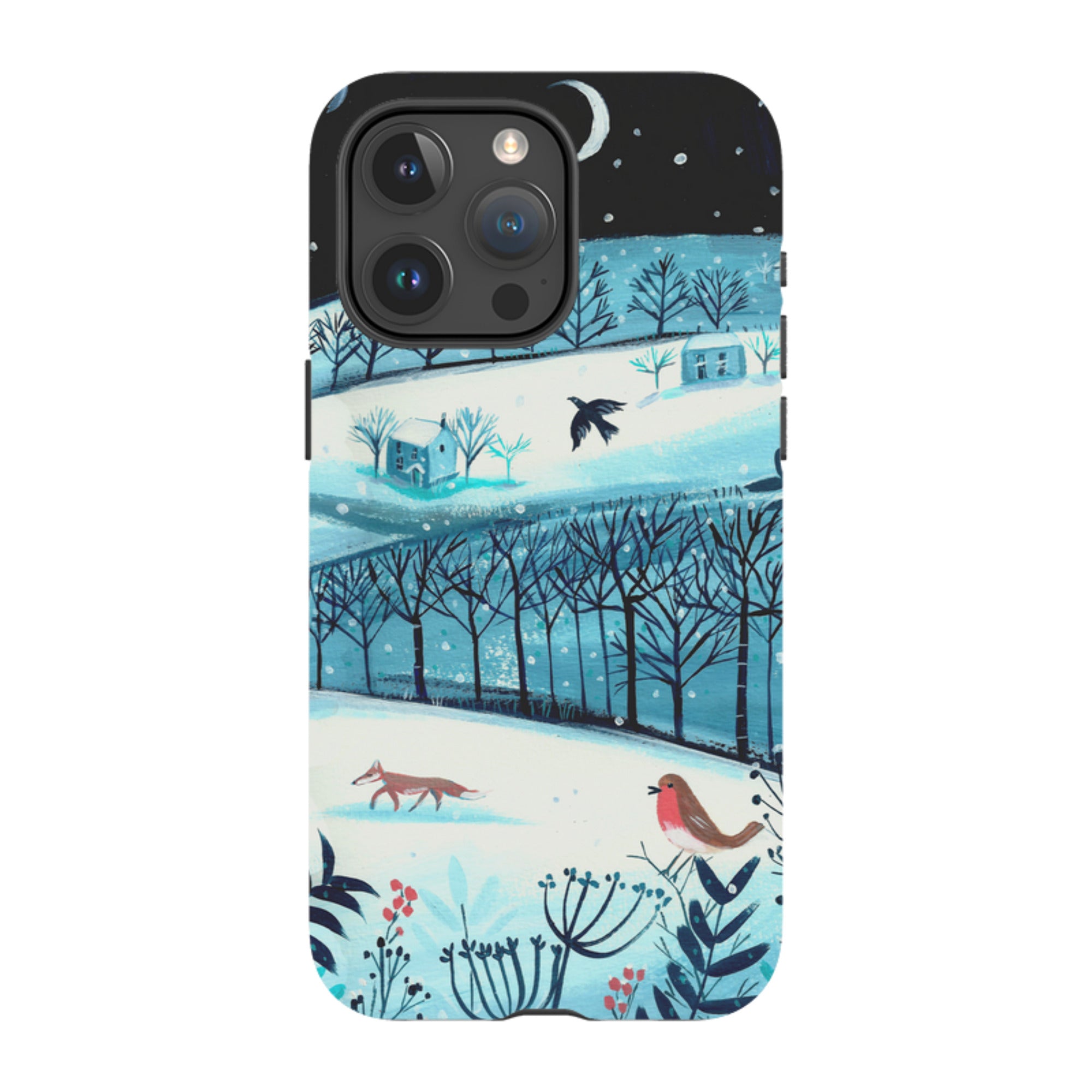 iPhone Tough Case - Winterscape-2 By Mary Stubberfield