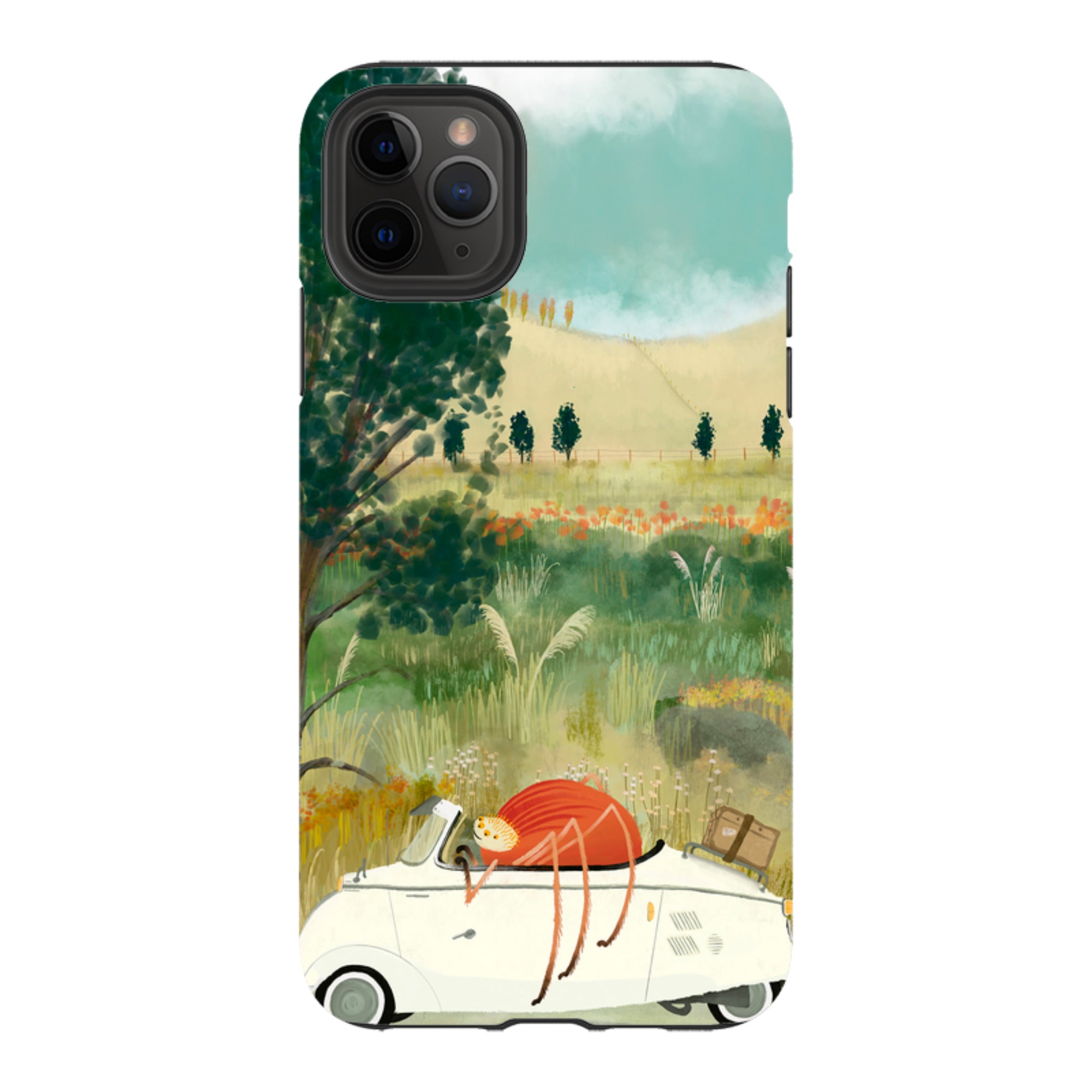 iPhone Tough Case - Happy Travels By Katherine Quinn