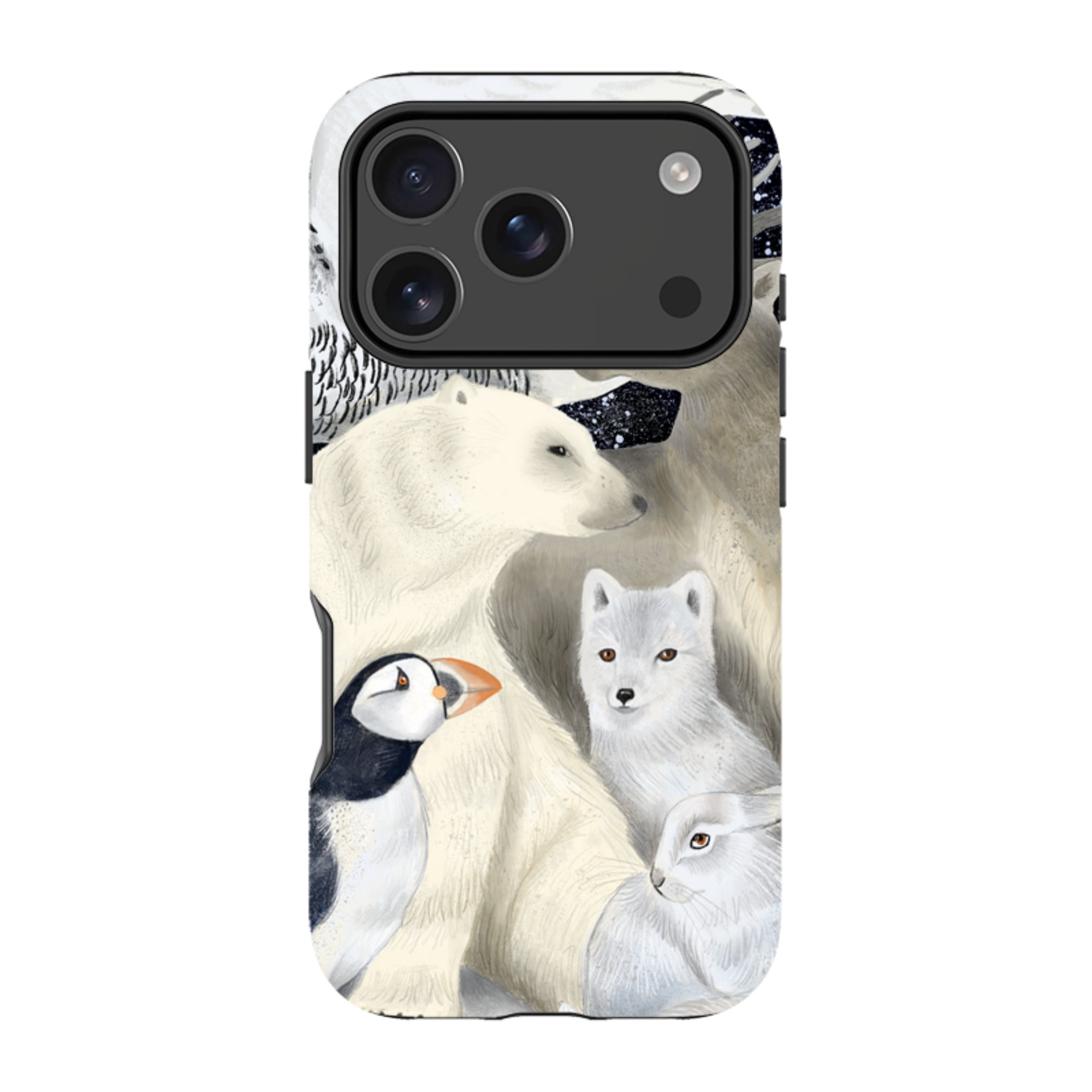 iPhone Tough Case - Creatures Of The North By Bex Parkin