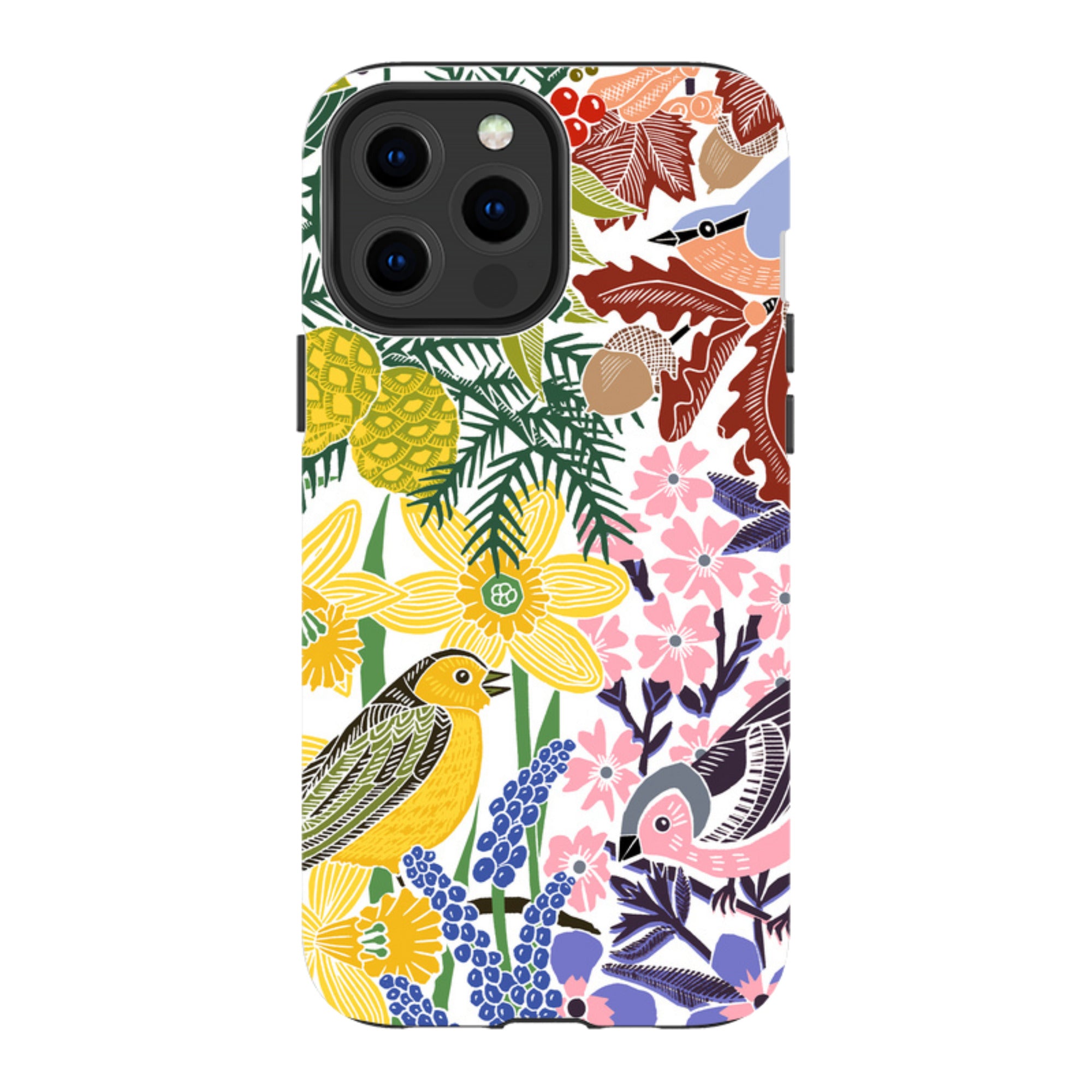 iPhone Tough Case - Embrace The Seasons By kate Heiss