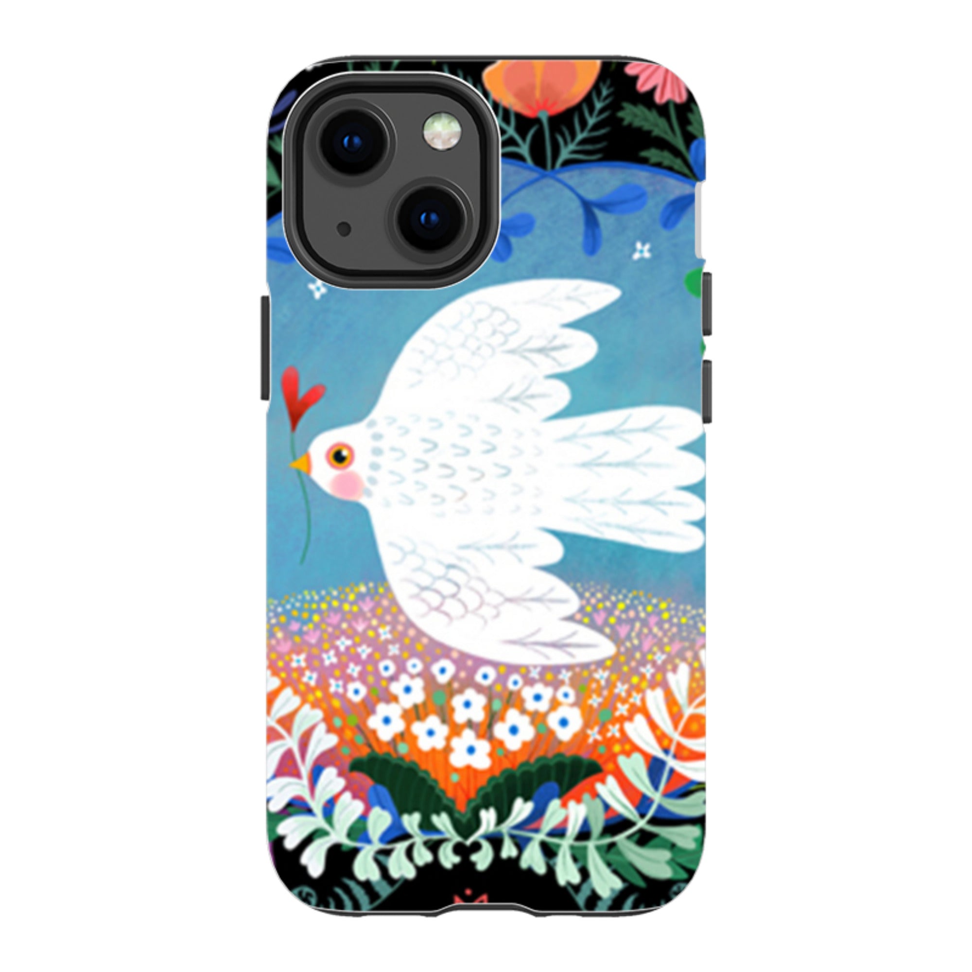 iPhone Tough Case - Peacebird By Mia Underwood