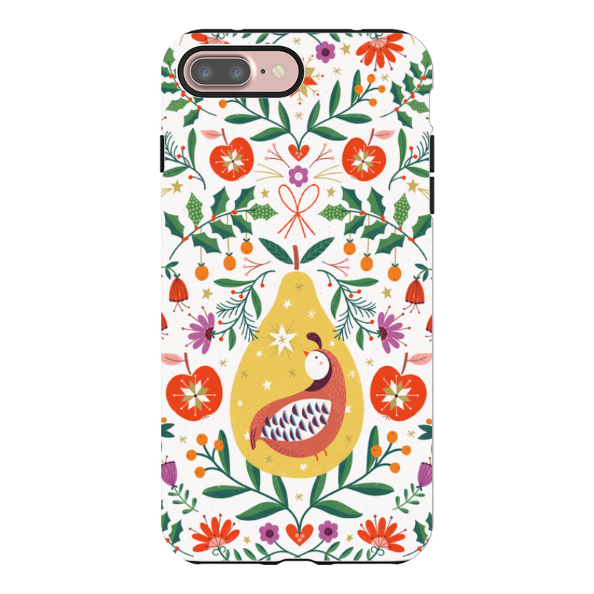 iPhone Tough Case - Festive Fruits By Ali Brookes