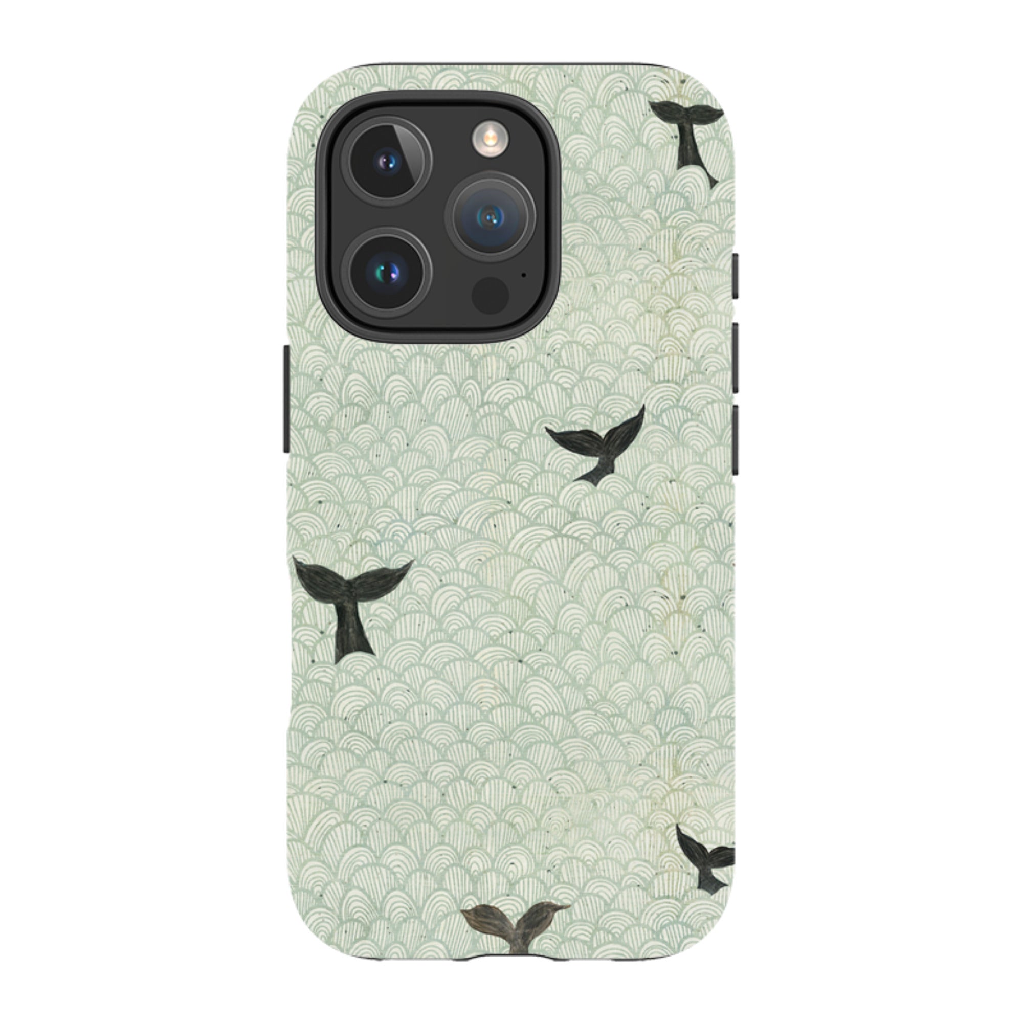 iPhone MagSafe Tough Case - Whale Tails By Katherine Quinn