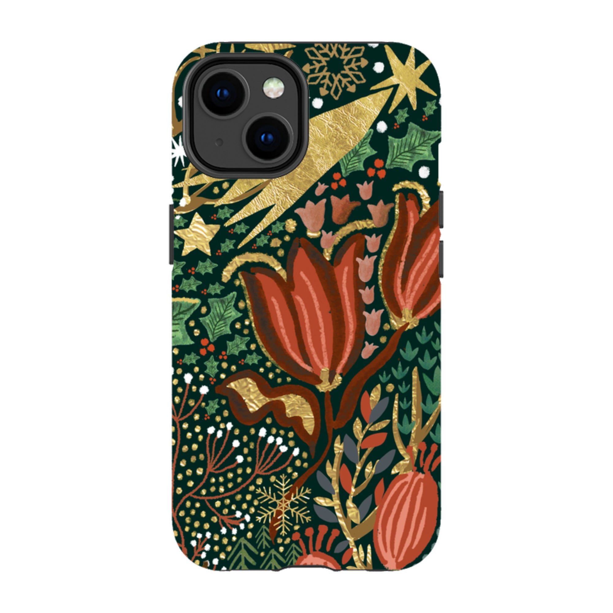 iPhone Tough Case - Winter Deer III By Emma Frances Grant