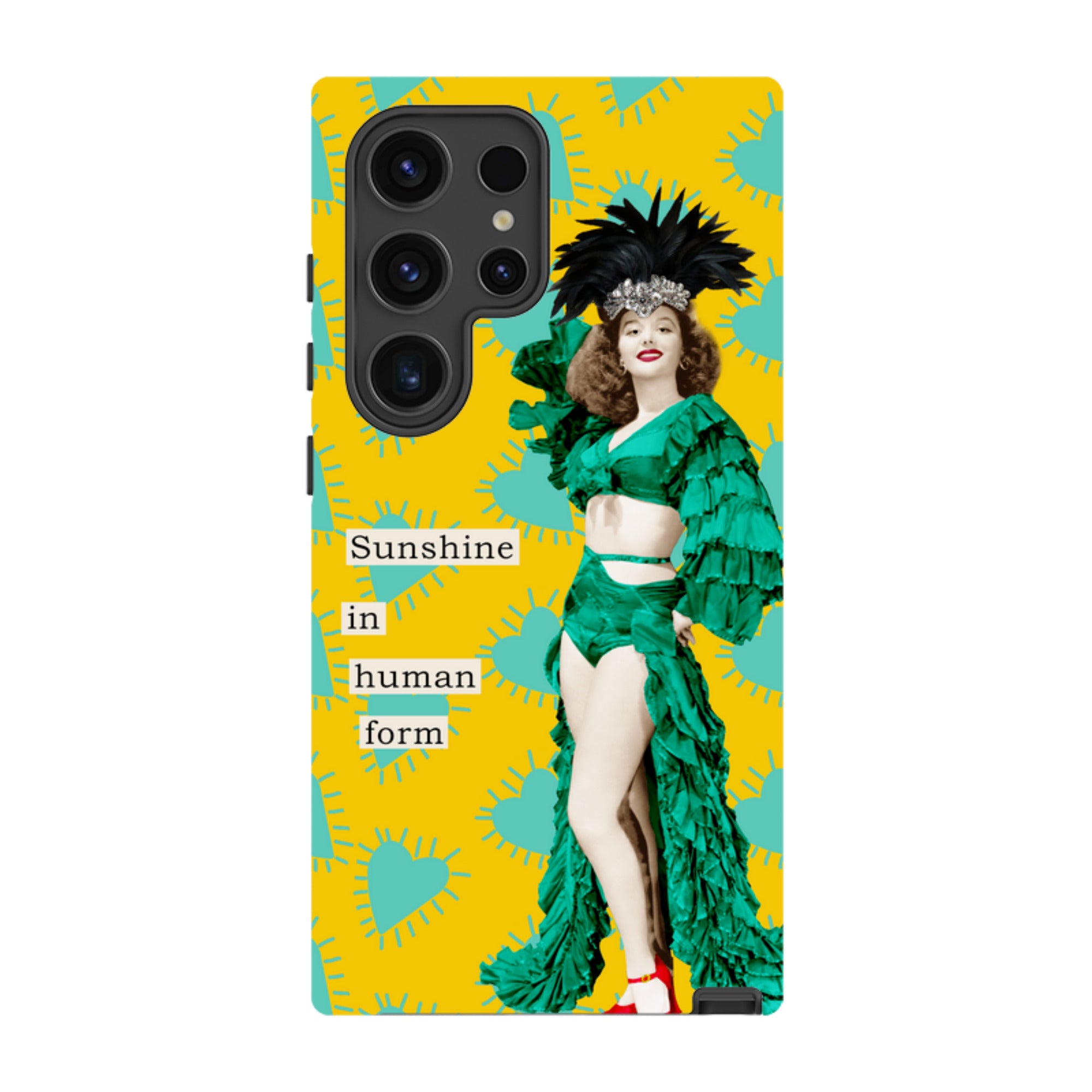 Samsung Tough Case - Sunshine in Human Form  By Clare Jordan