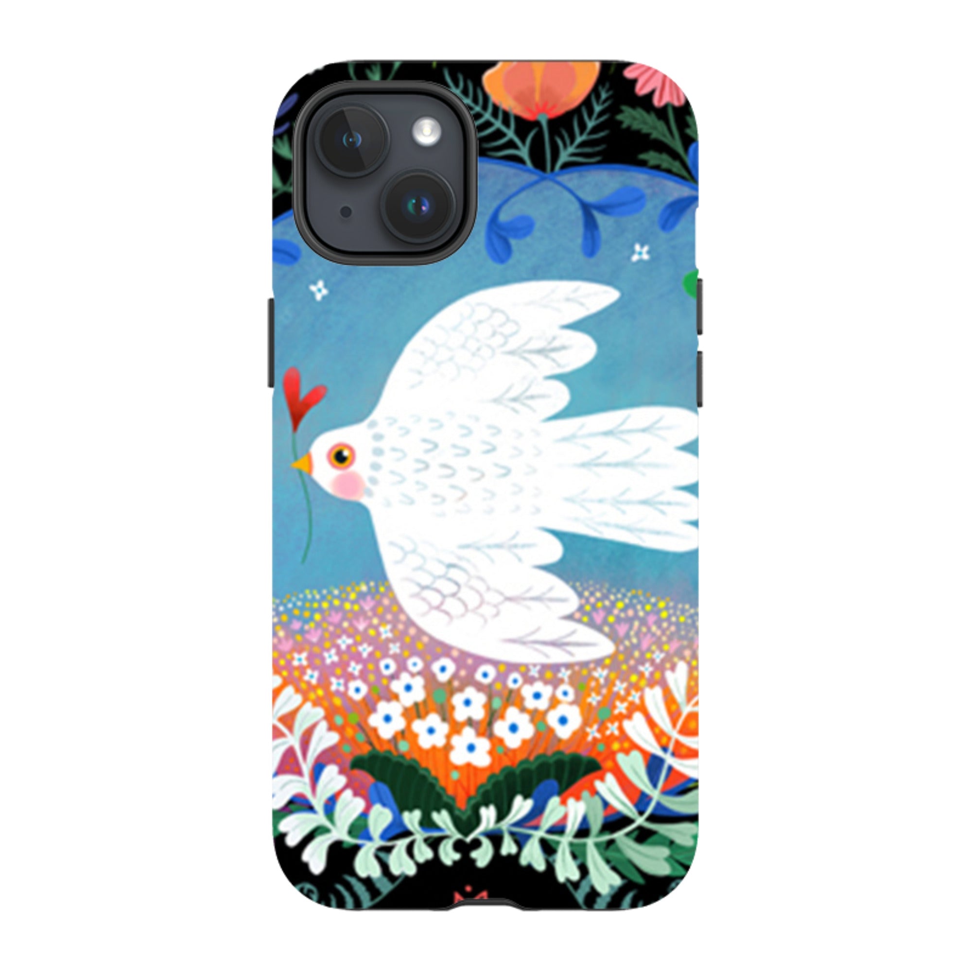 iPhone Tough Case - Peacebird By Mia Underwood