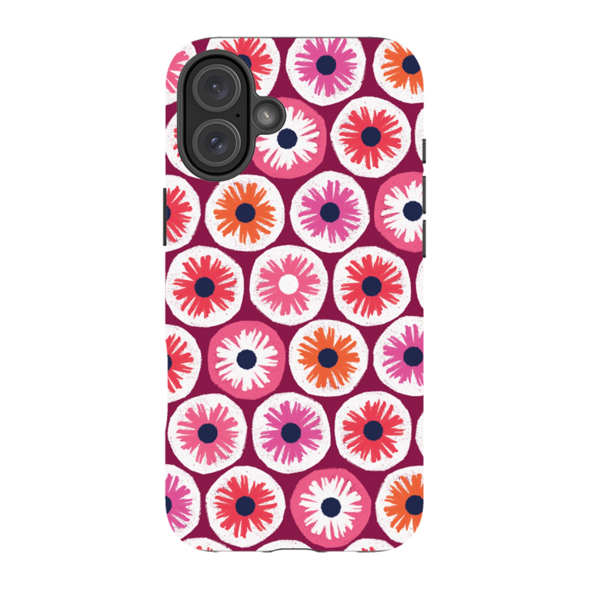 iPhone MagSafe Tough Case -  Penny Flowers Red By Ali Brookes