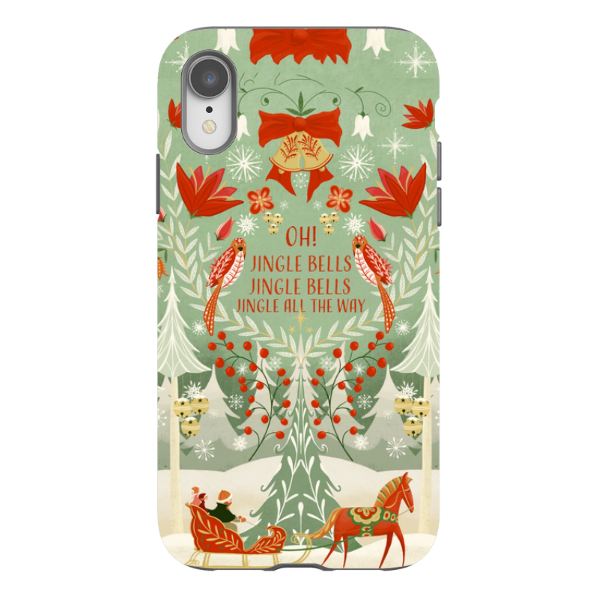 iPhone Tough Case - Jingle Bells By Maja Lindberg