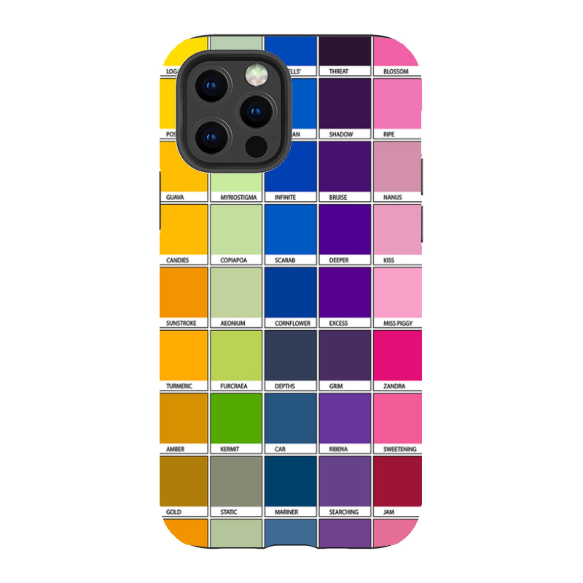 iPhone Tough Case - Multi Chromology By Kitty Joseph