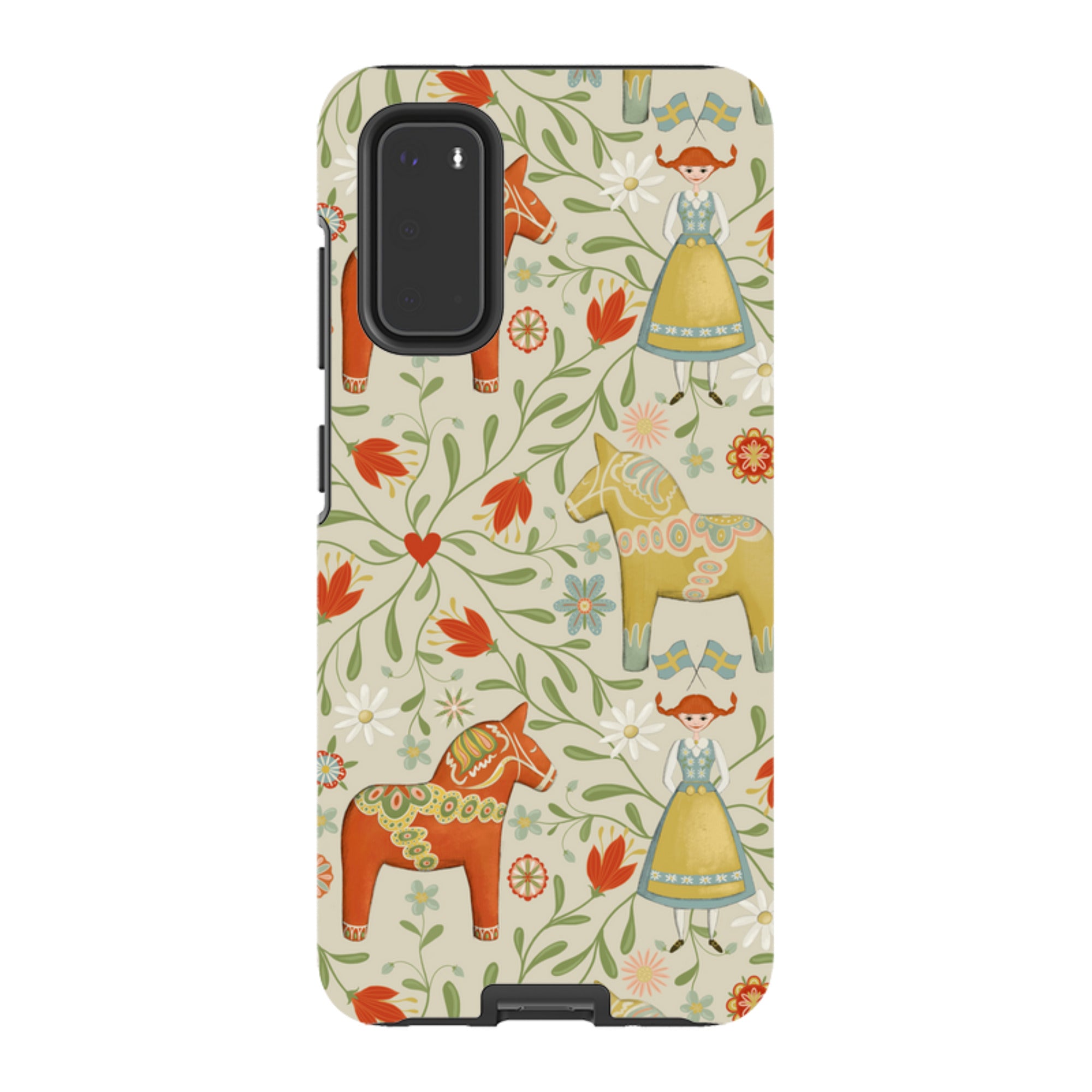 Samsung Tough  Case - Dala Horse By Maja Lindberg