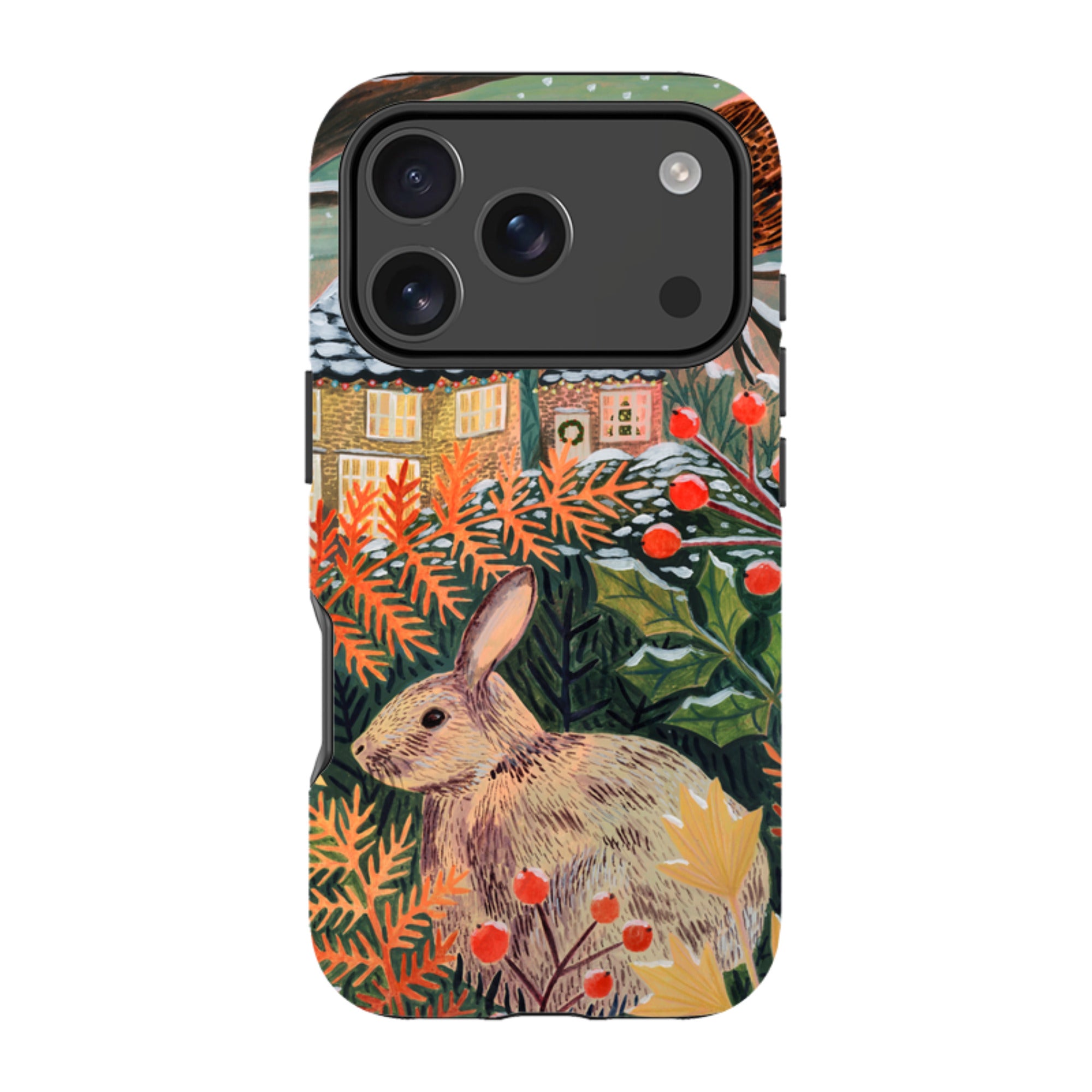iPhone Tough Case - Rabbit By Lee Foster Wilson