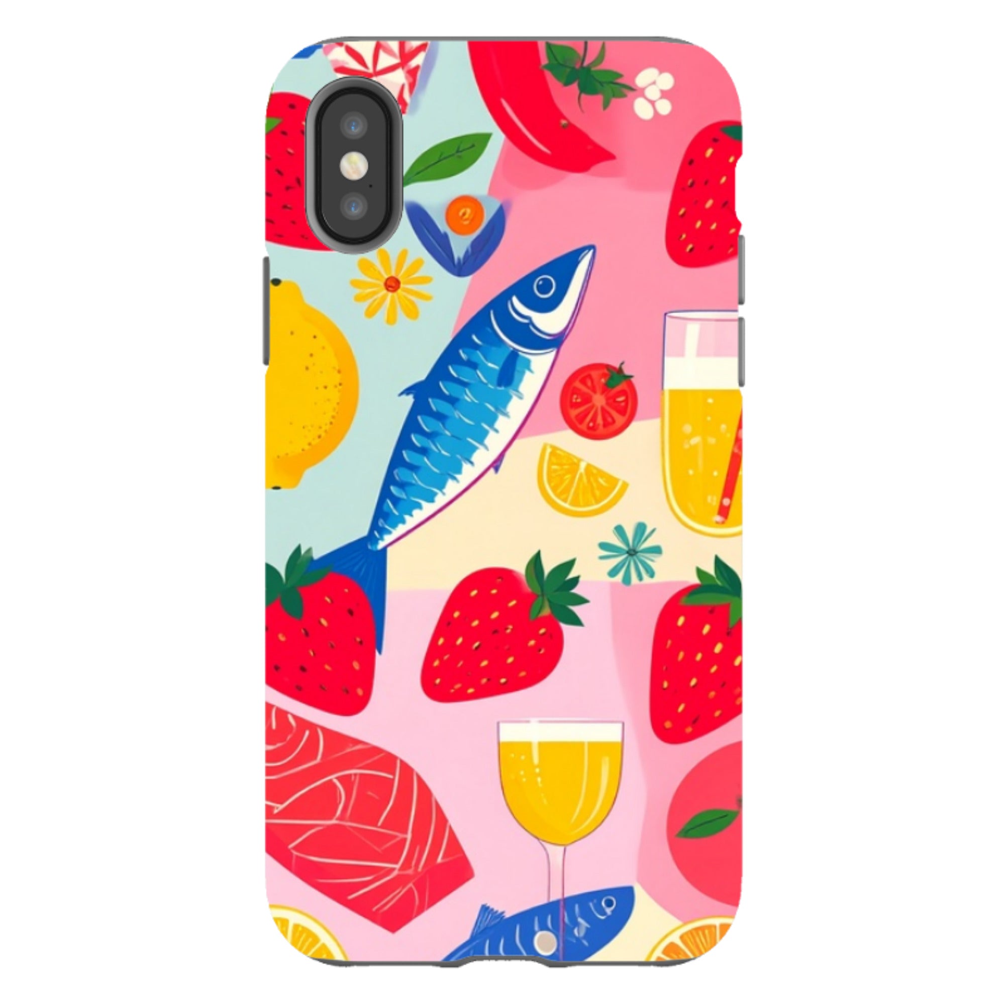 iPhone Tough Case - Sardine Life