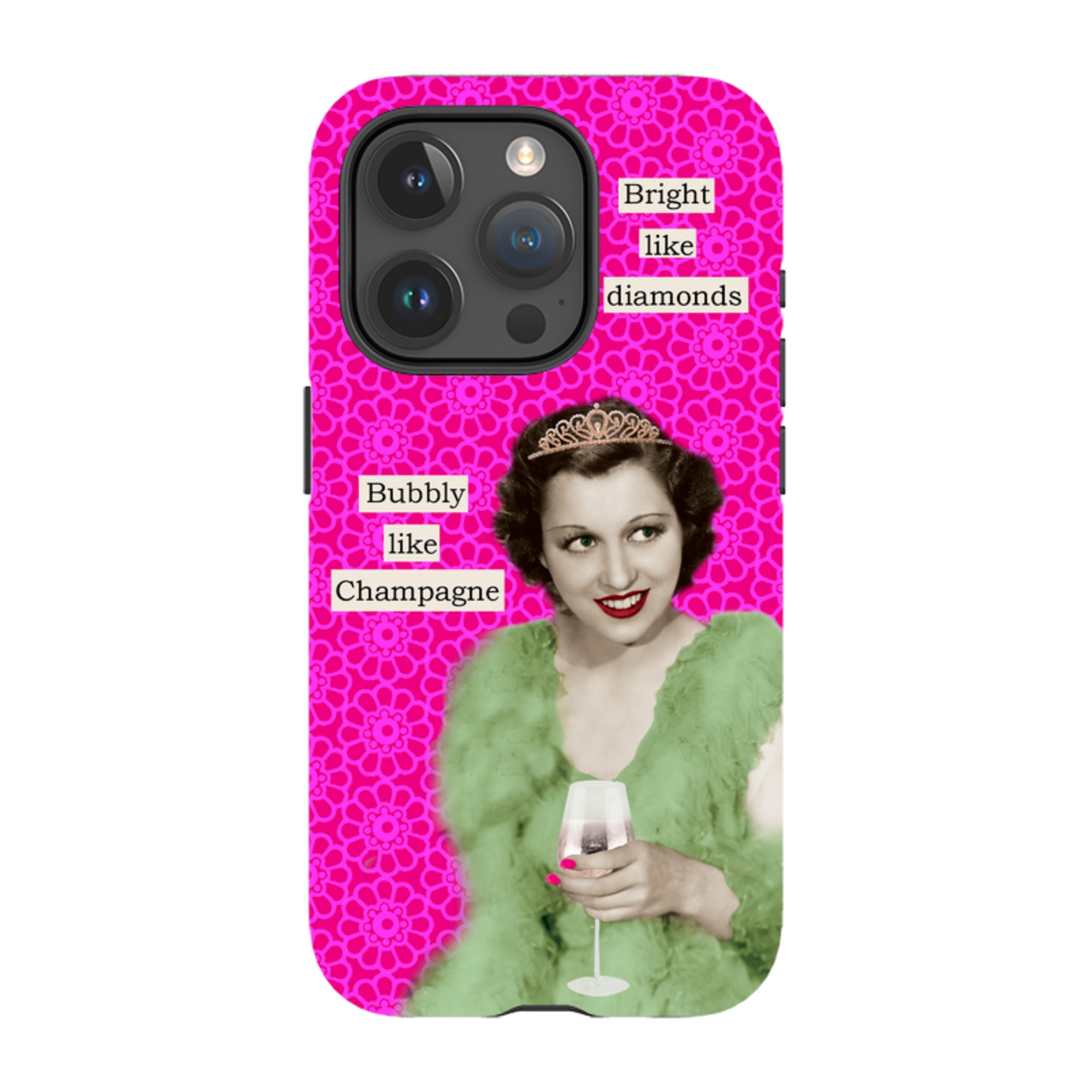 iPhone MagSafe Tough Case - Bright Like Diamonds By Clare Jordan