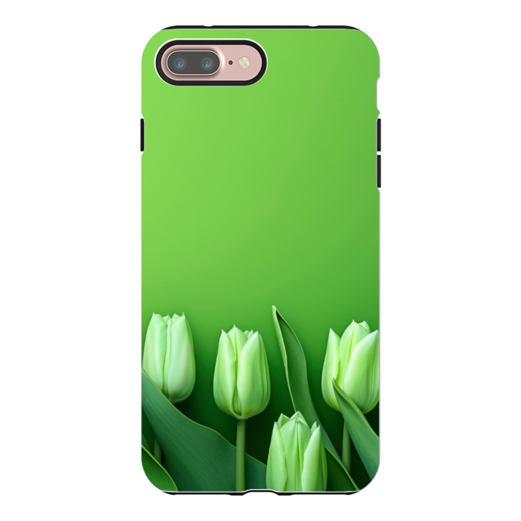 iPhone Tough Case -Green Floral