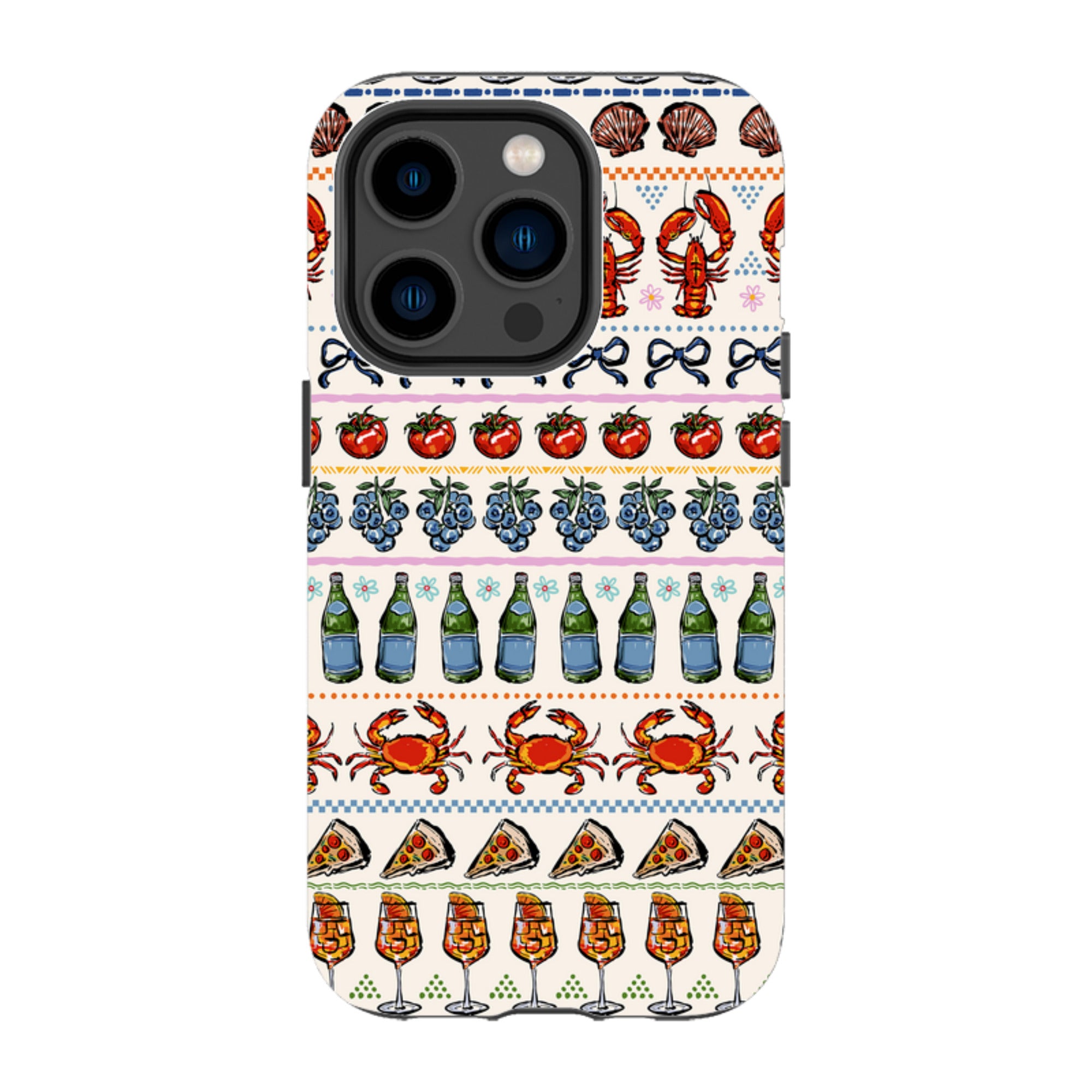 iPhone MagSafe Tough Case - Crab Pattern