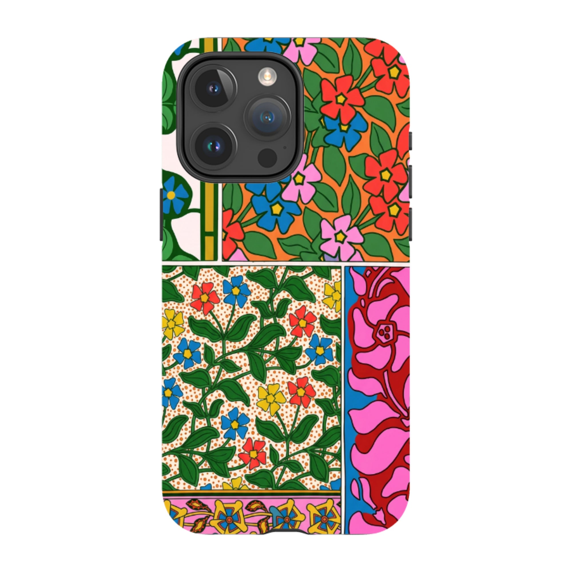 iPhone MagSafe Tough Case - Vintage Wildflowers