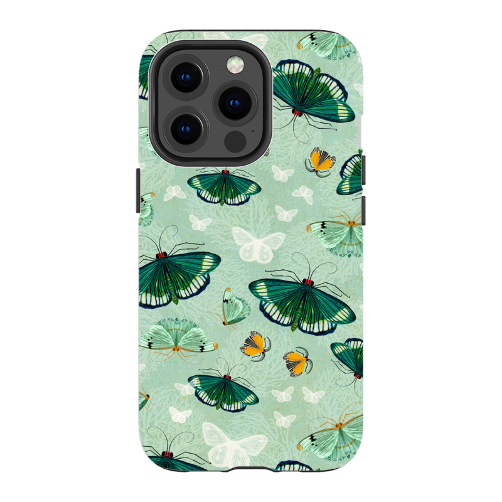 iPhone Tough Case - Night Flutter By Katherine Quinn