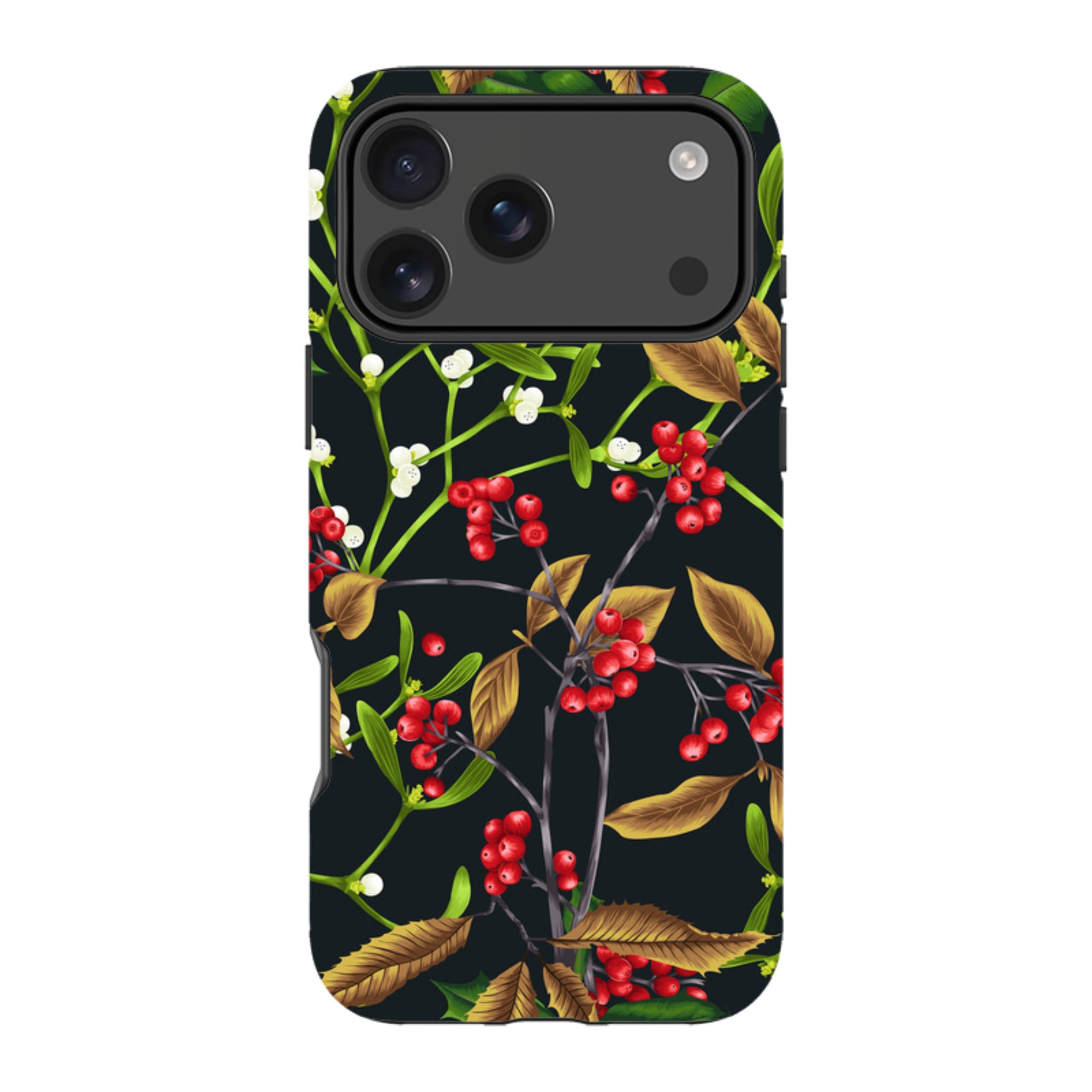 iPhone Tough Case - Magical Xmas Black