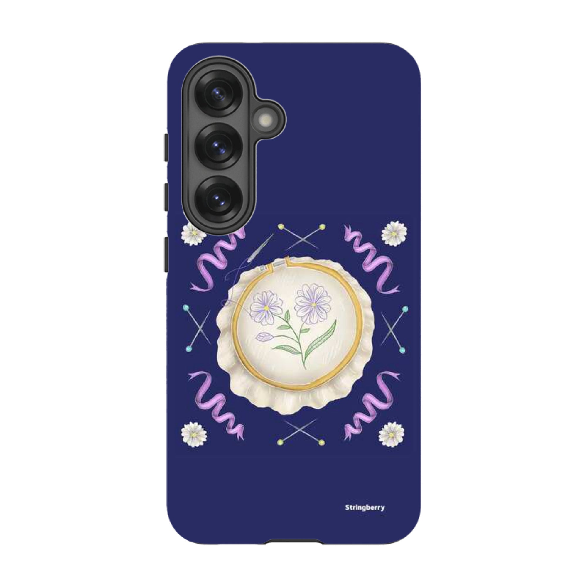Samsung Tough Case - Daisy Needlework By Catherine Rowe