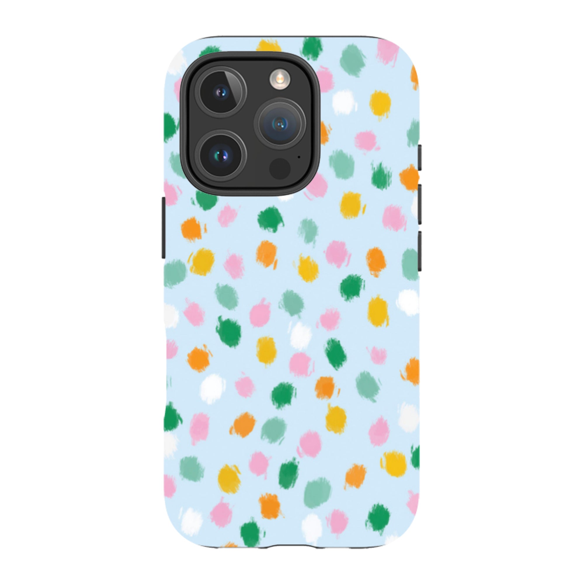 iPhone Tough Case - Spotty Co-Ordinate By Lee Foster Wilson