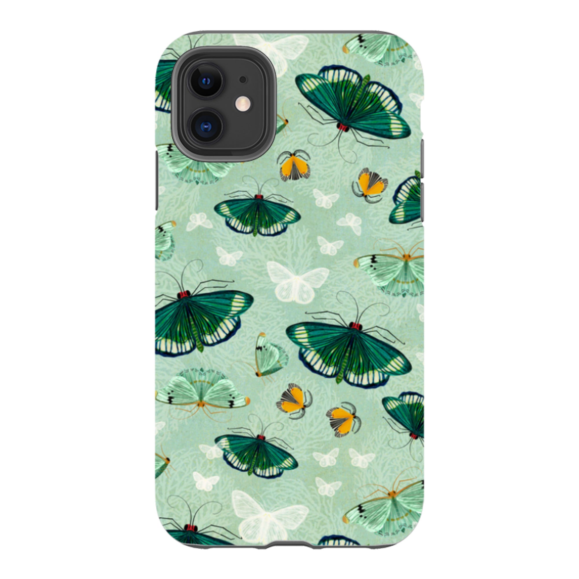 iPhone Tough Case - Night Flutter By Katherine Quinn