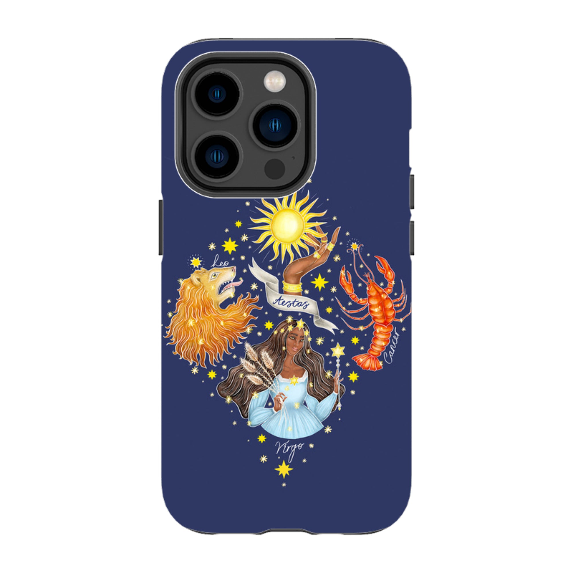 iPhone MagSafe Tough Case - Summer Zodiac By Catherine Rowe