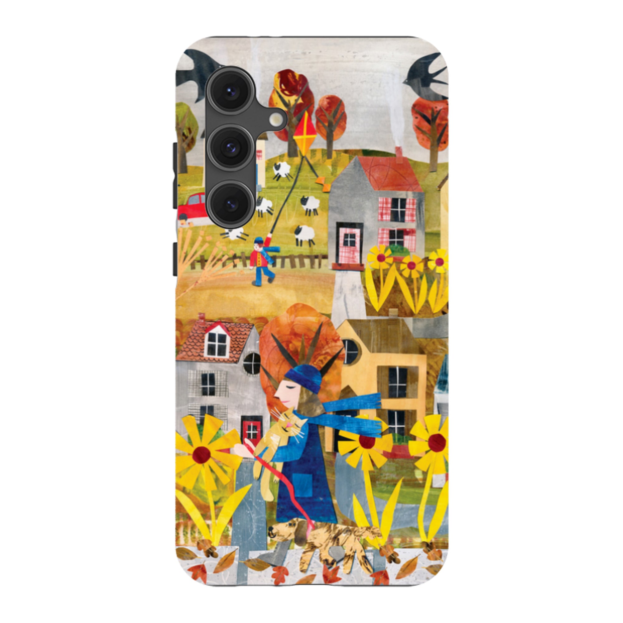Samsung Tough Case - Autumn Walk By Tracey English