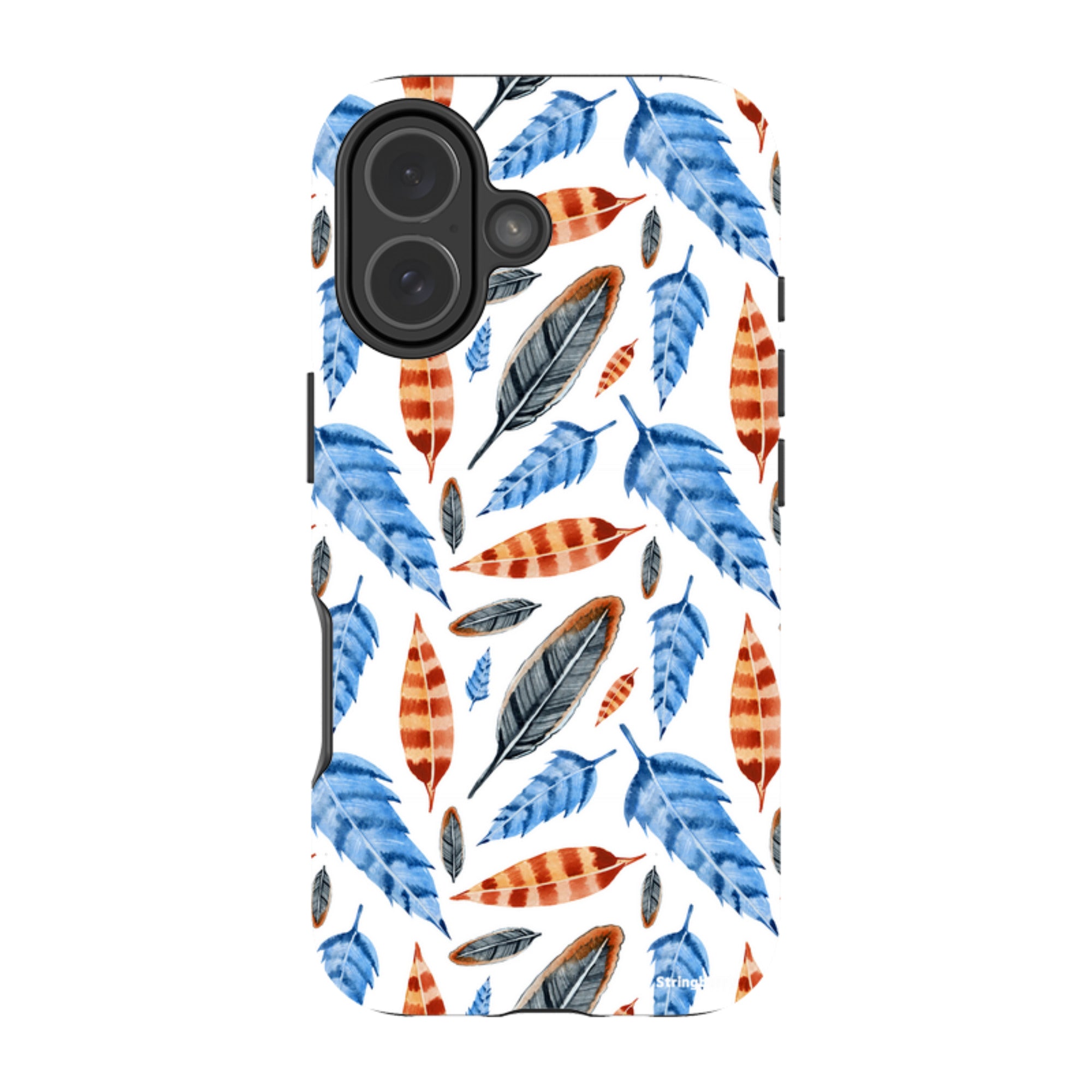 iPhone Tough Case - Multi Feathers