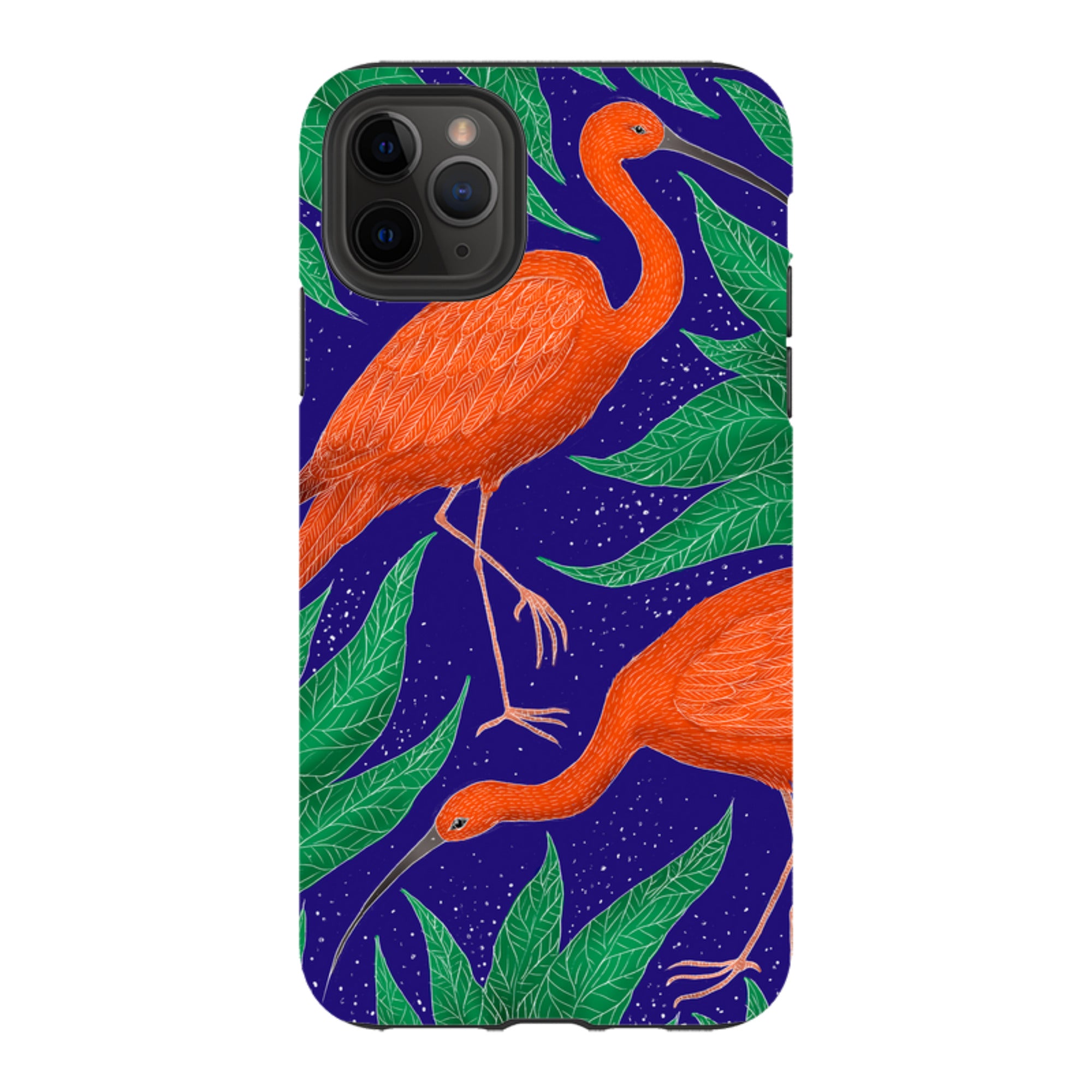 iPhone Tough Case - Scarlet Ibis By Catherine Rowe