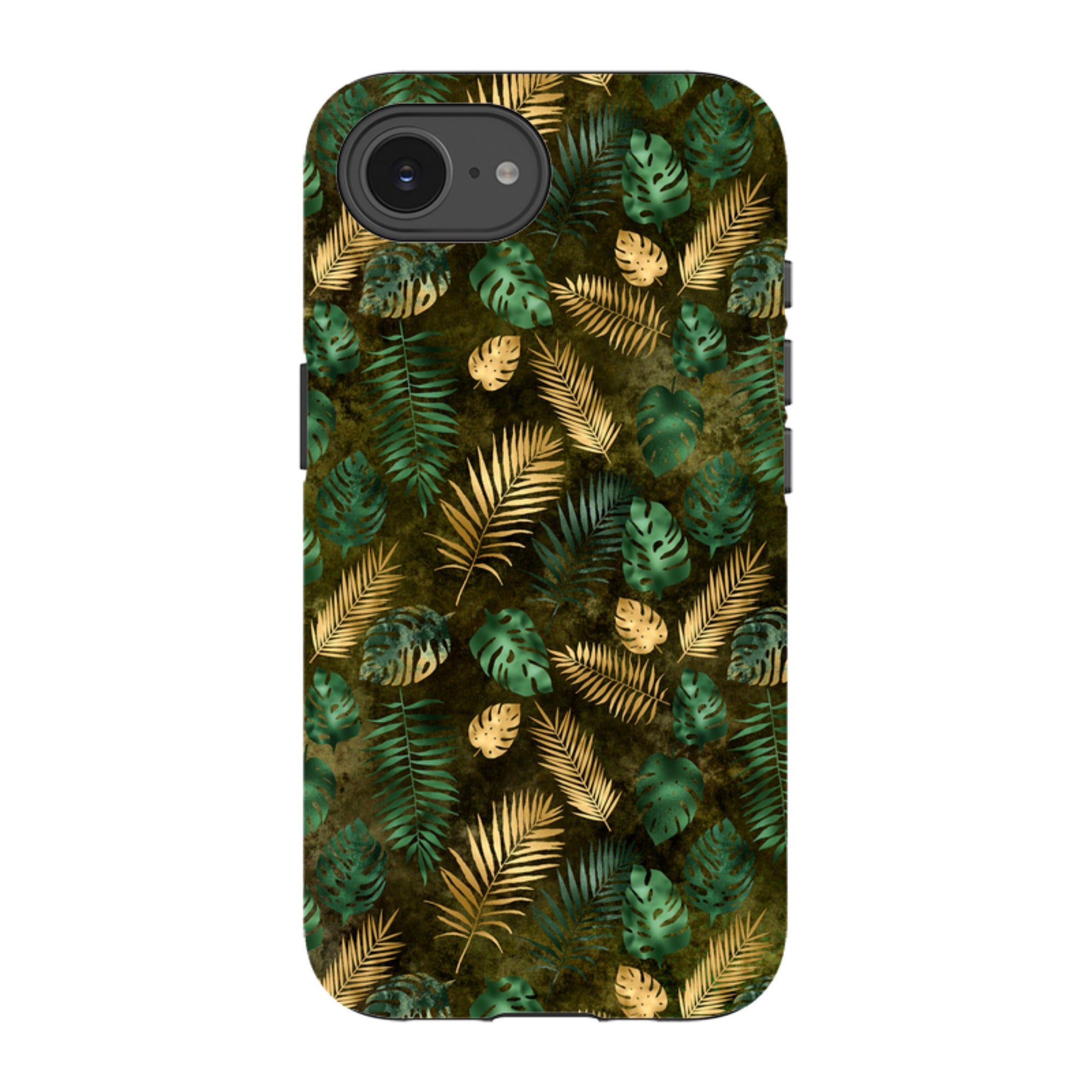 iPhone Tough Case - Feather Greens