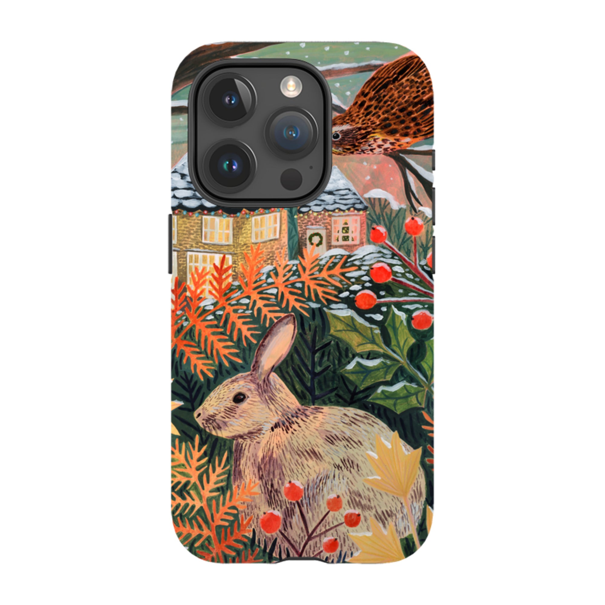 iPhone Tough Case - Rabbit By Lee Foster Wilson