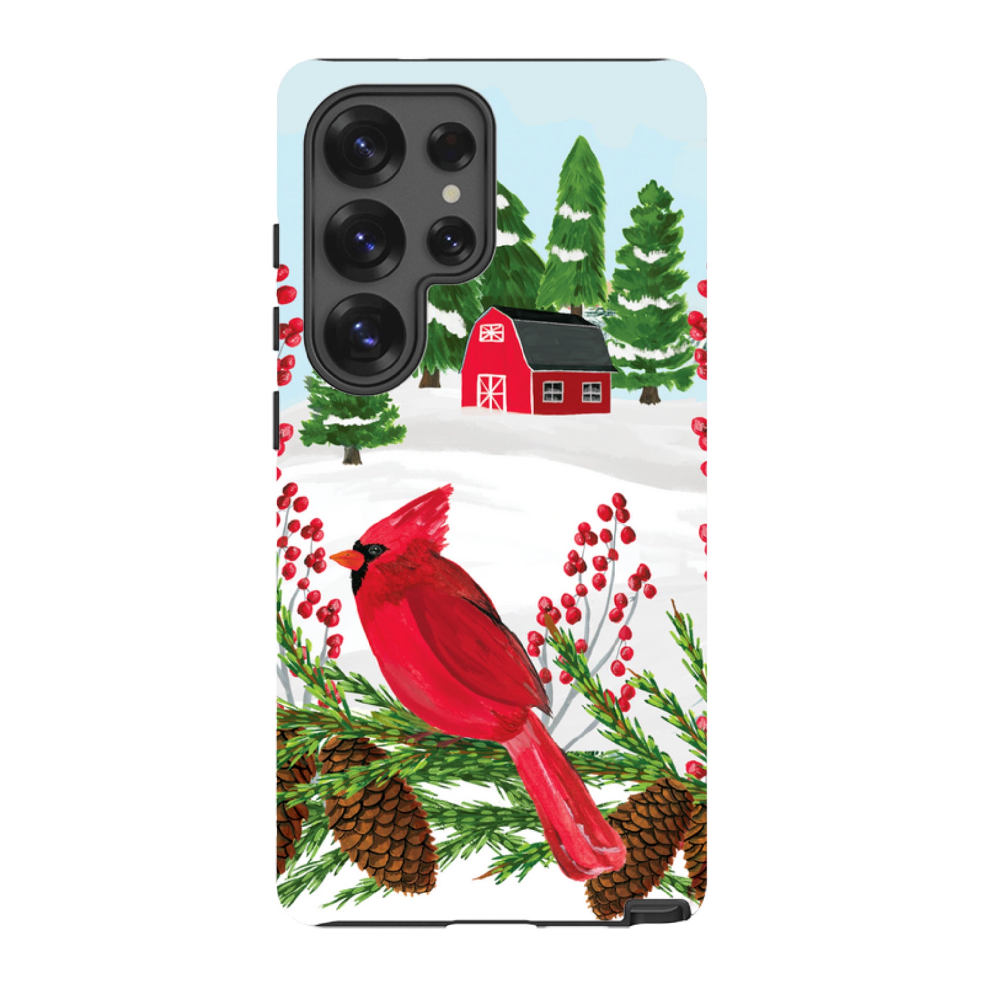 Samsung Tough Case - Countryside Christmas By Abby Jacobs