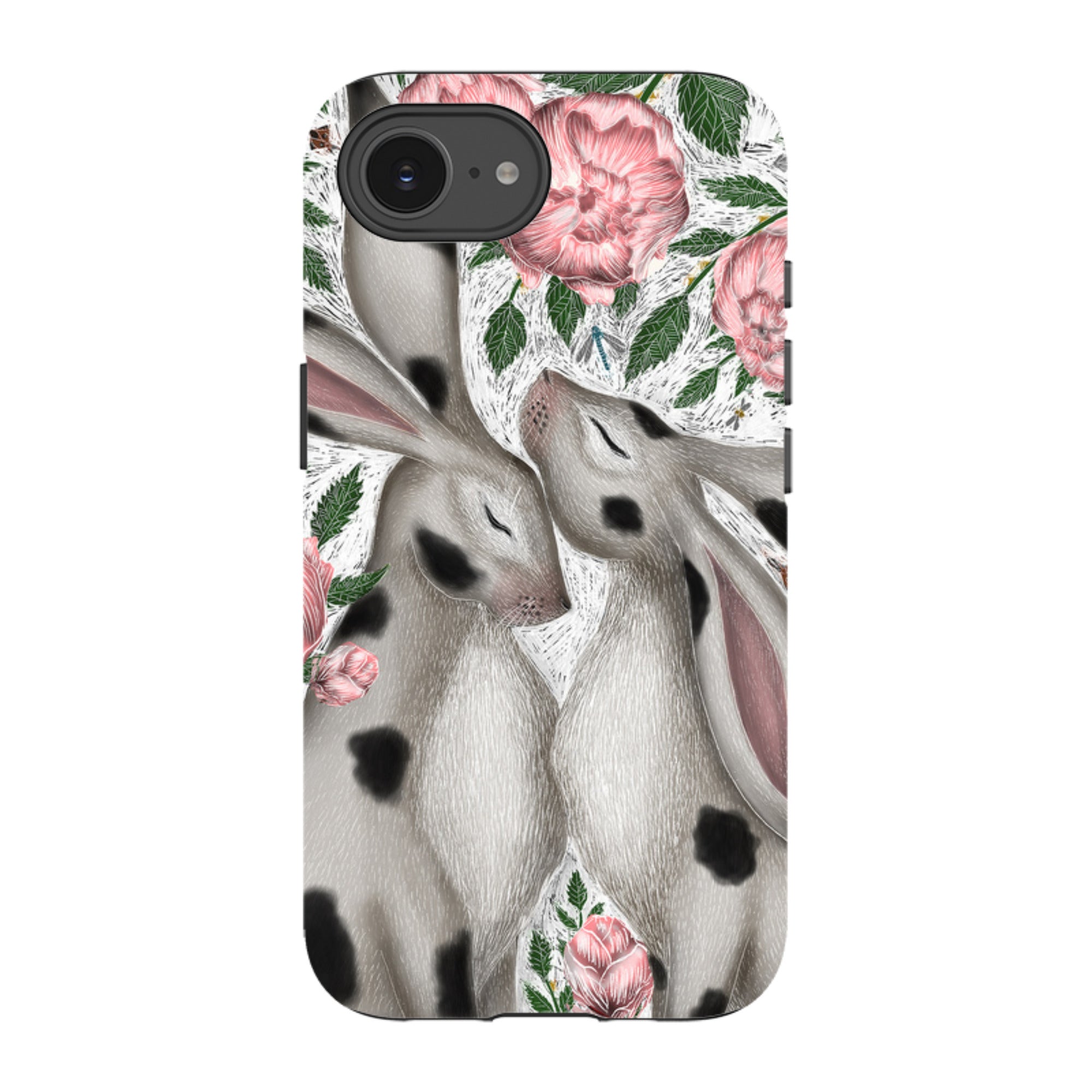 iPhone Tough Case - Hares And Peonies By Catherine Rowe
