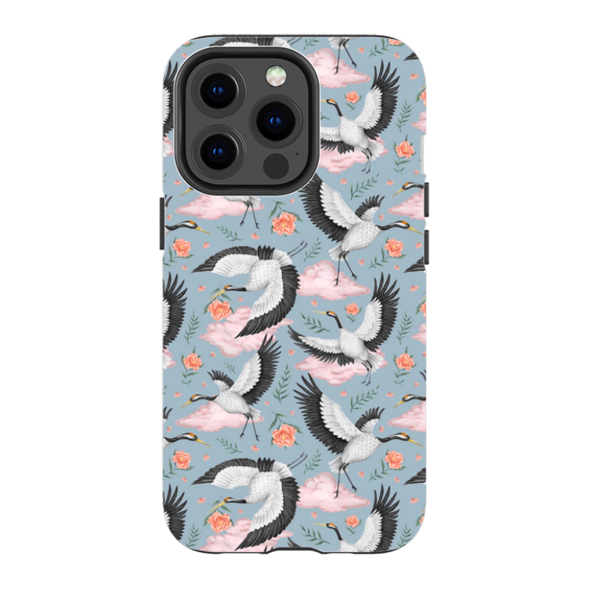 iPhone Tough Case - Flight Of The Cranes By Catherine Rowe