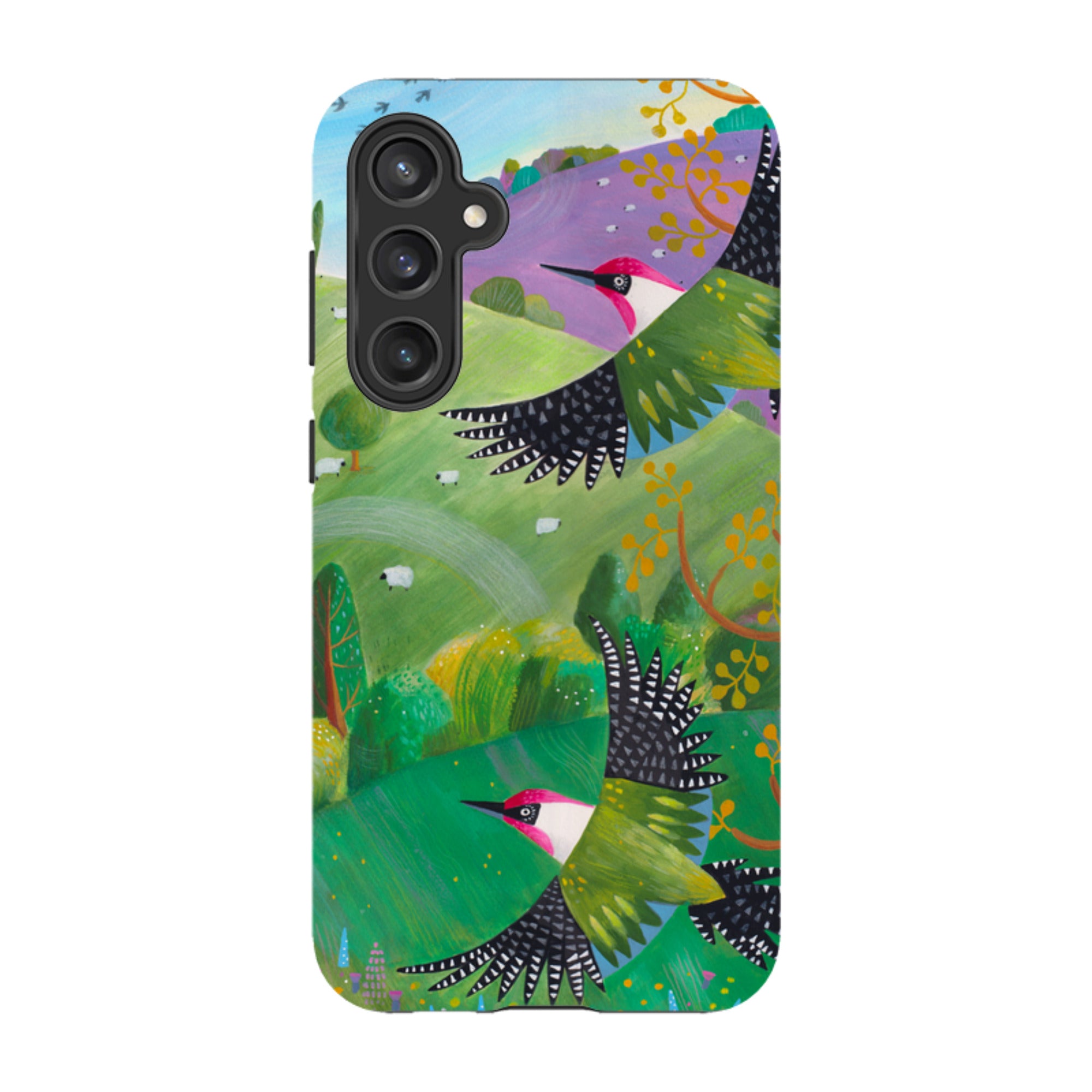 Samsung Tough Case - Woodpeckers By Bex Parkin