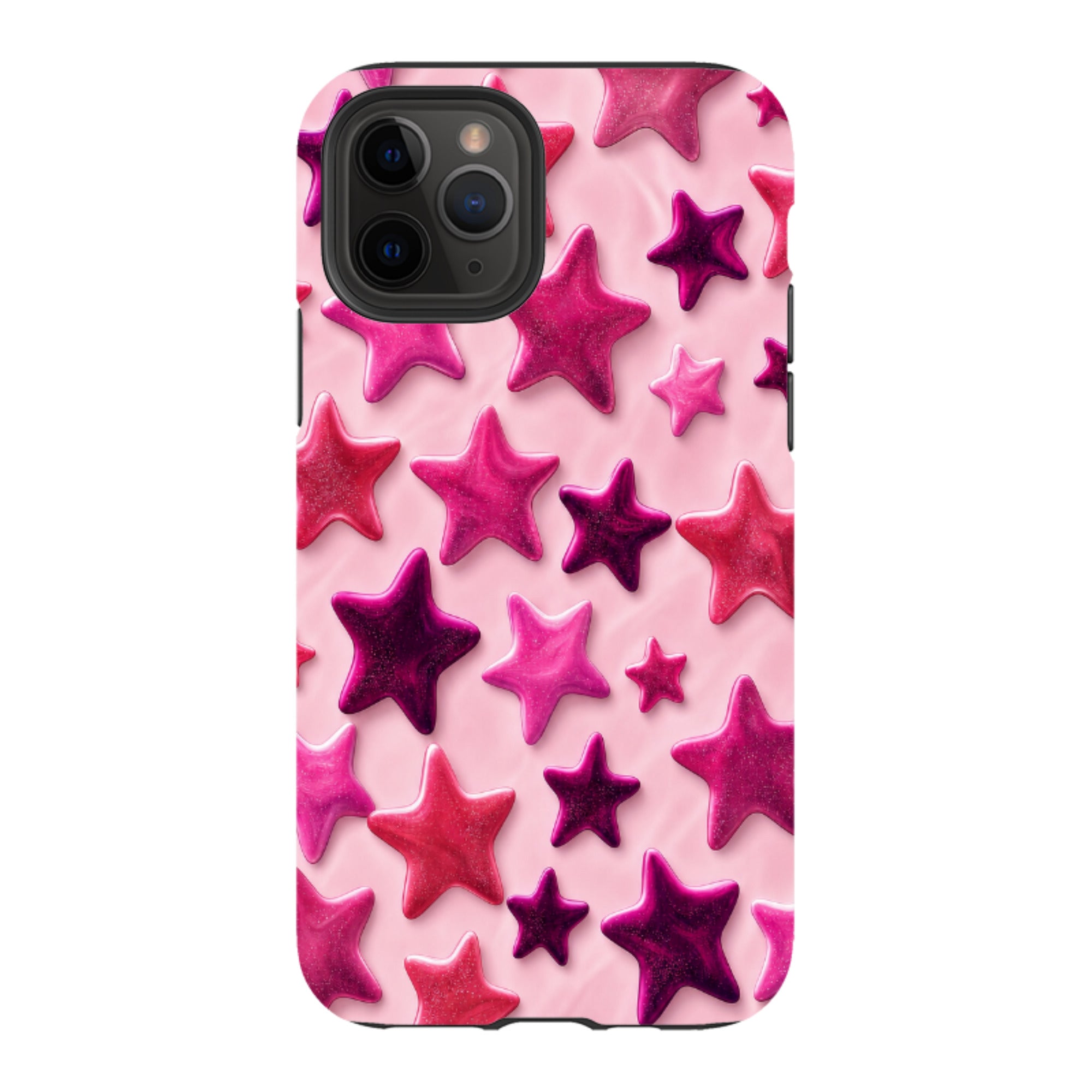iPhone Tough Case - Fuchsia Star