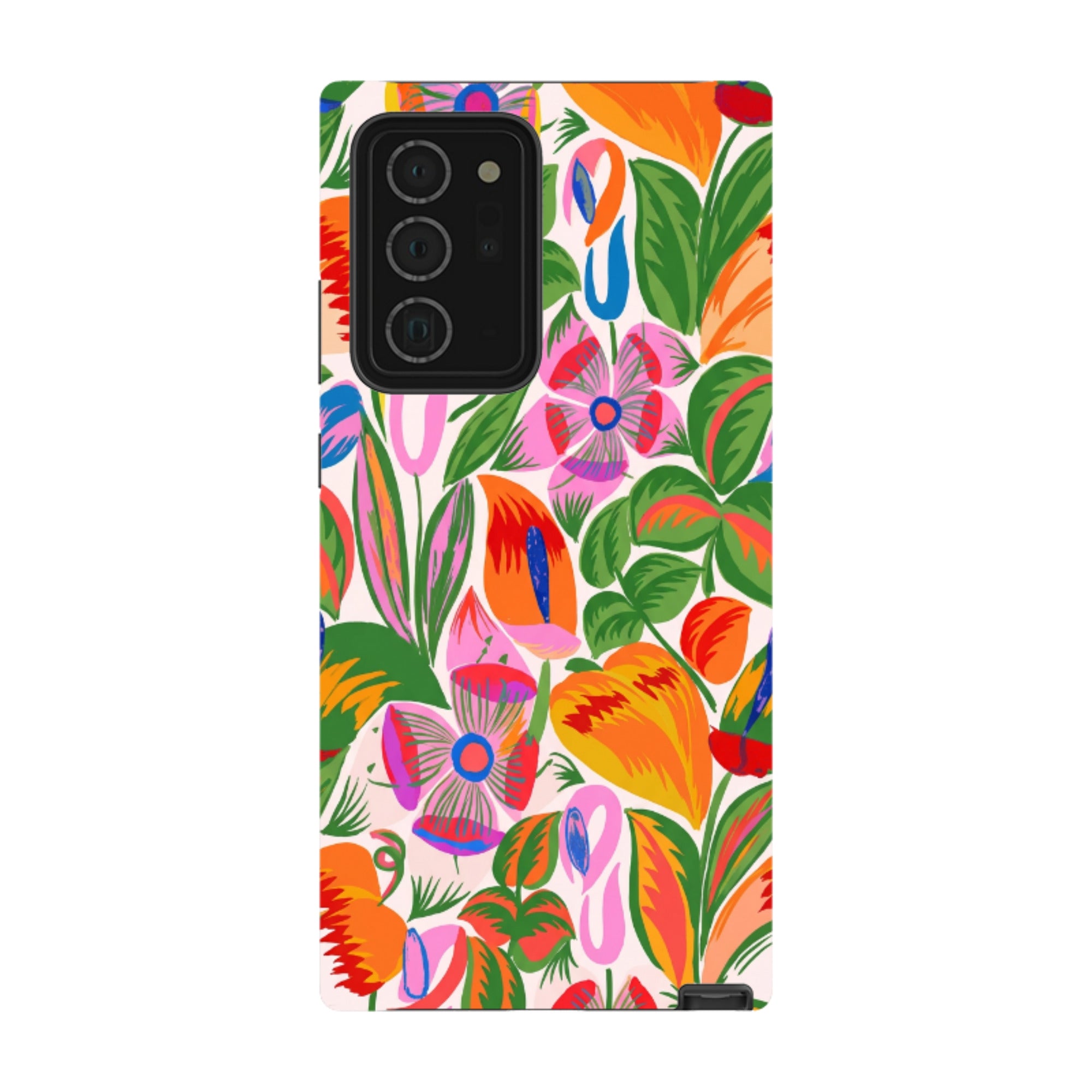 Samsung Tough Case - Vintage Tropical Floral