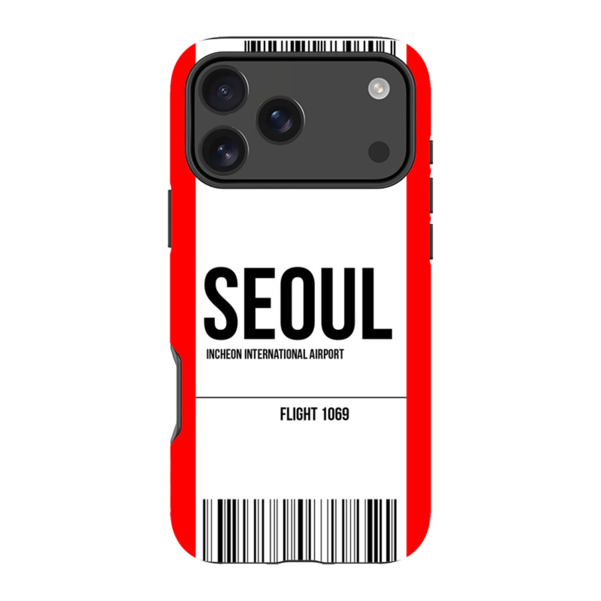 iPhone Tough Case - Seoul Red
