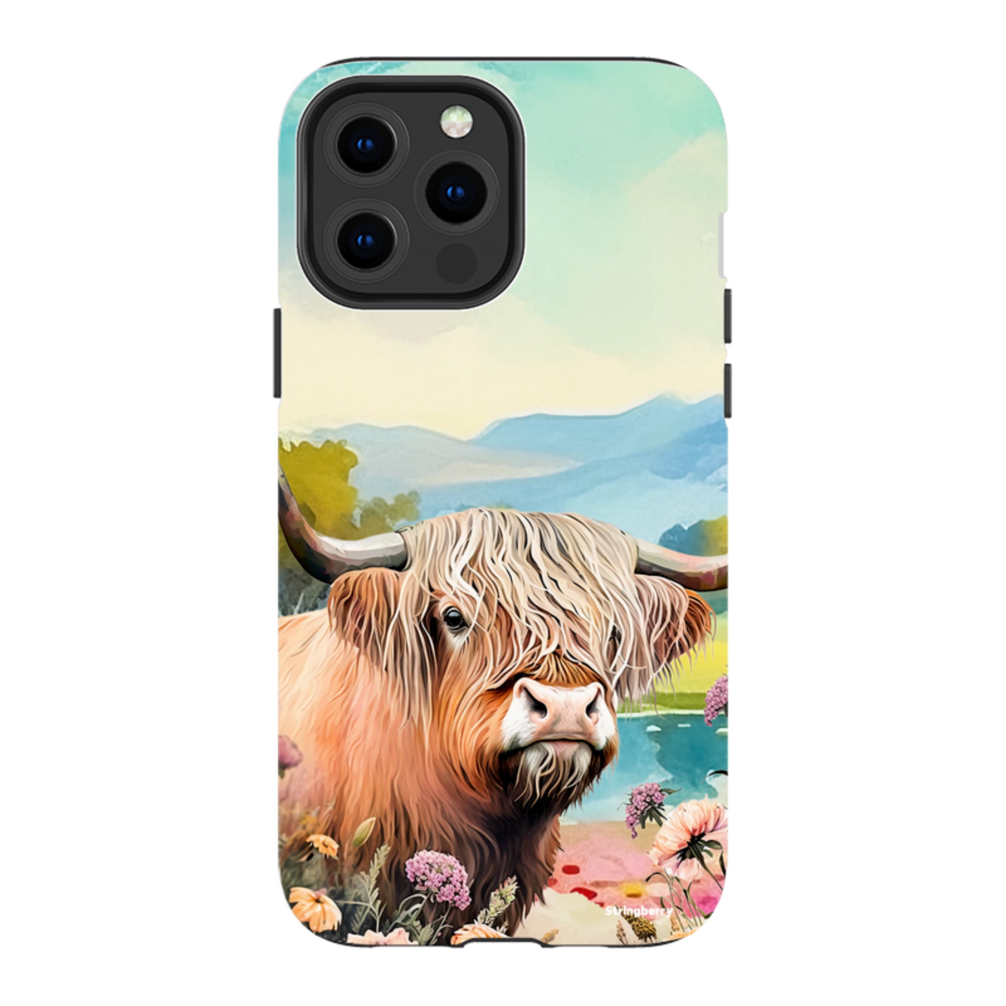 iPhone MagSafe Tough Case - Highland Cow I
