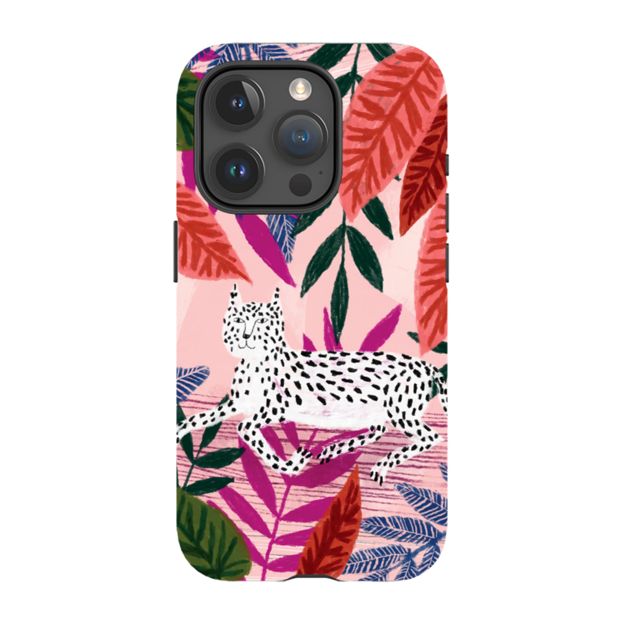 iPhone Tough Case - Leopard By Lee Foster Wilson
