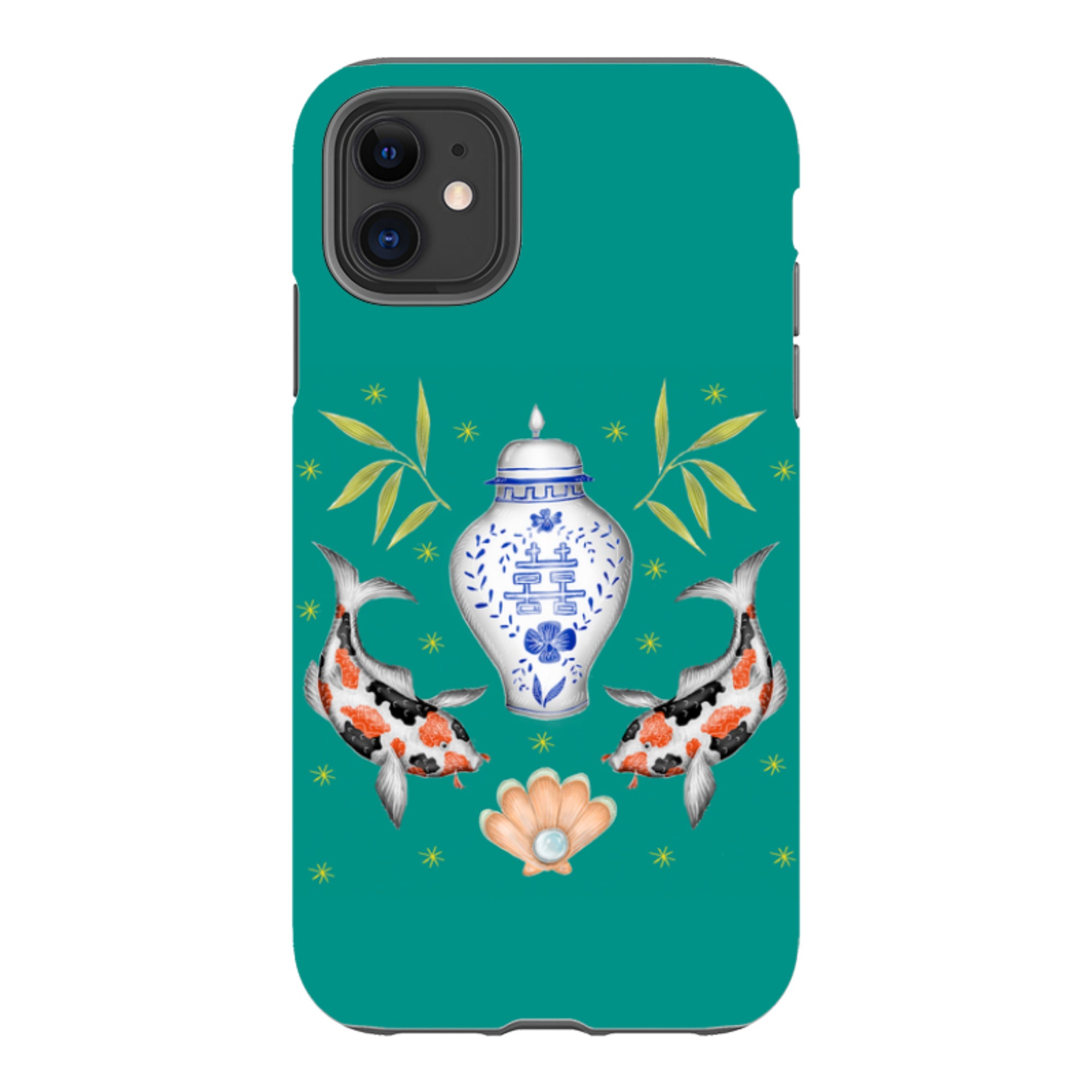 iPhone Tough Case - Koi Carp By Catherine Rowe
