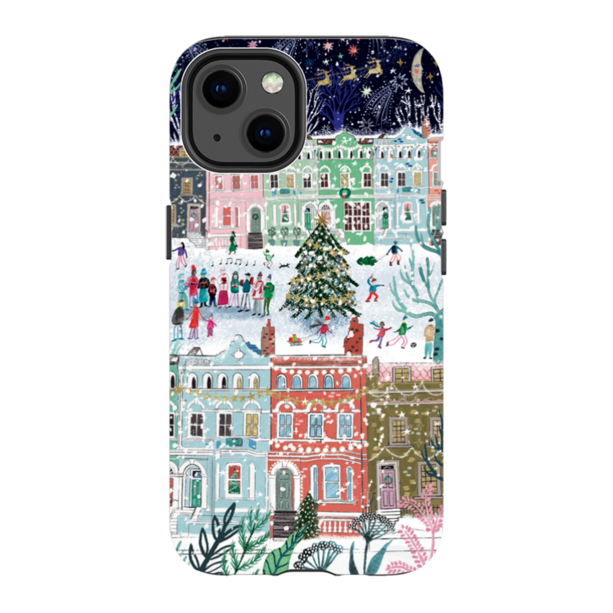 iPhone Tough Case - Winter In Notting Hill By Emma Frances Grant